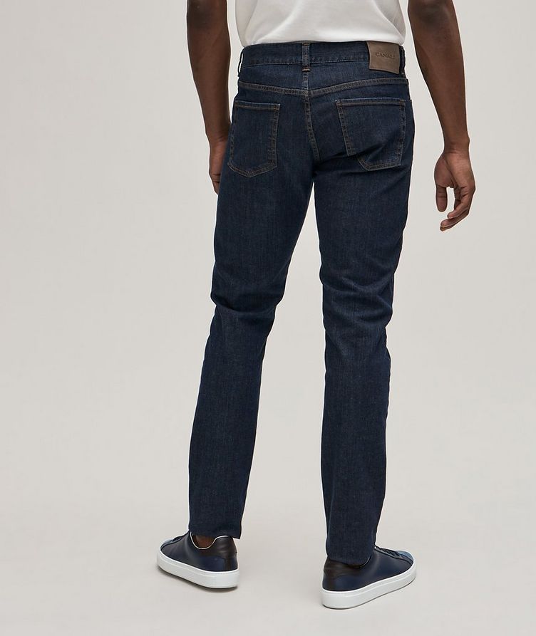 Slim Fit Washed Stretch-Cotton Jeans image 3