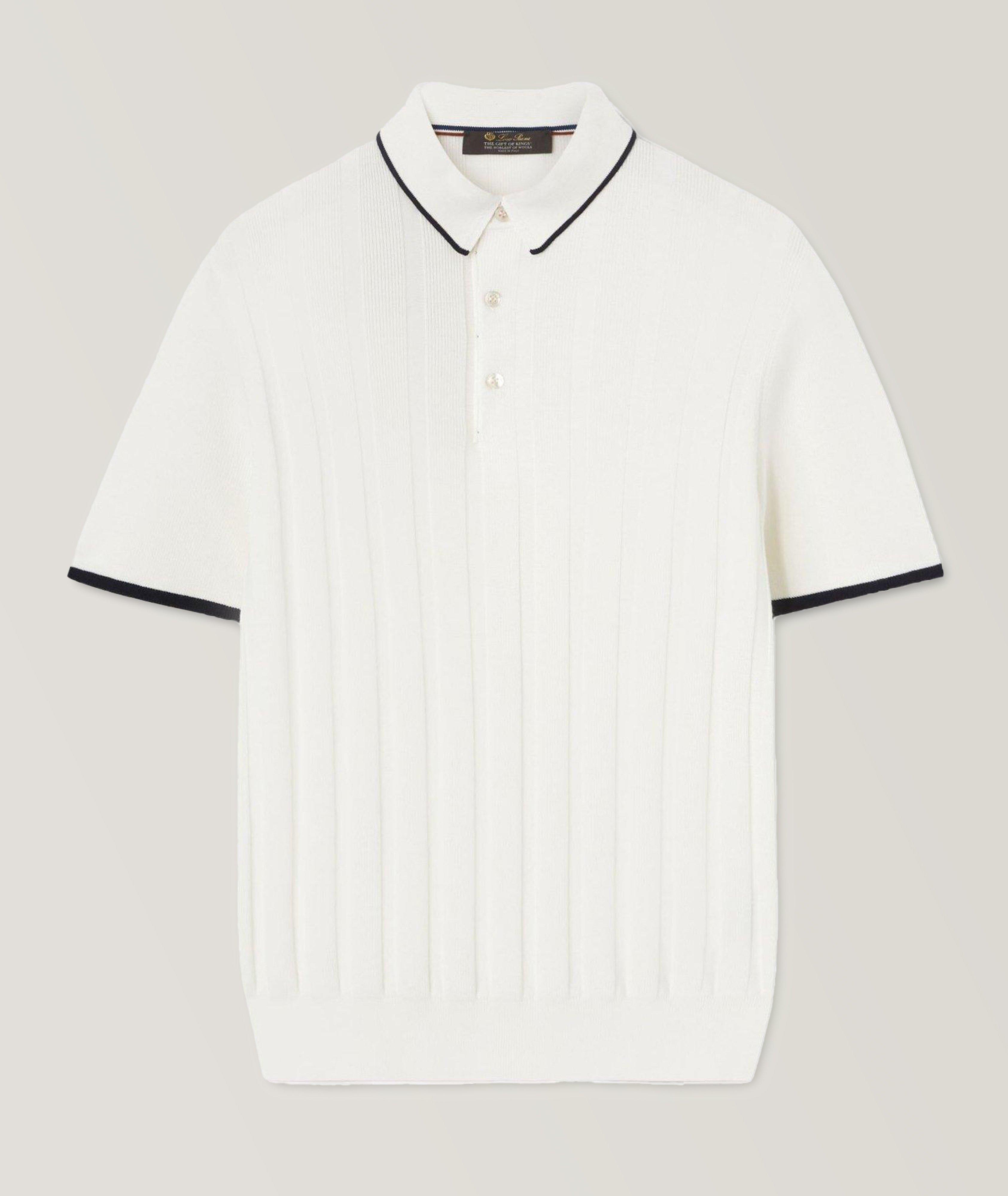 The Gift of Kings Rib Knit Wool Polo  image 0