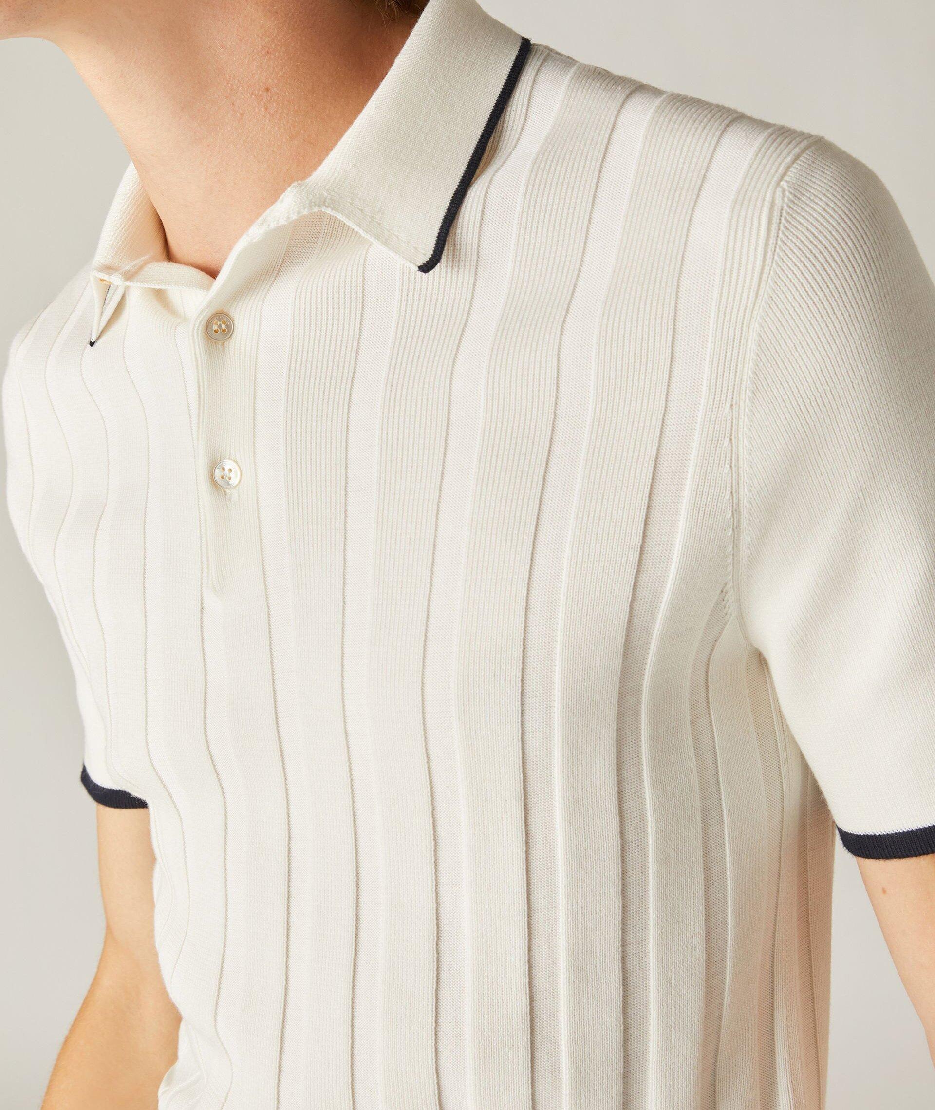 The Gift of Kings Rib Knit Wool Polo  image 4