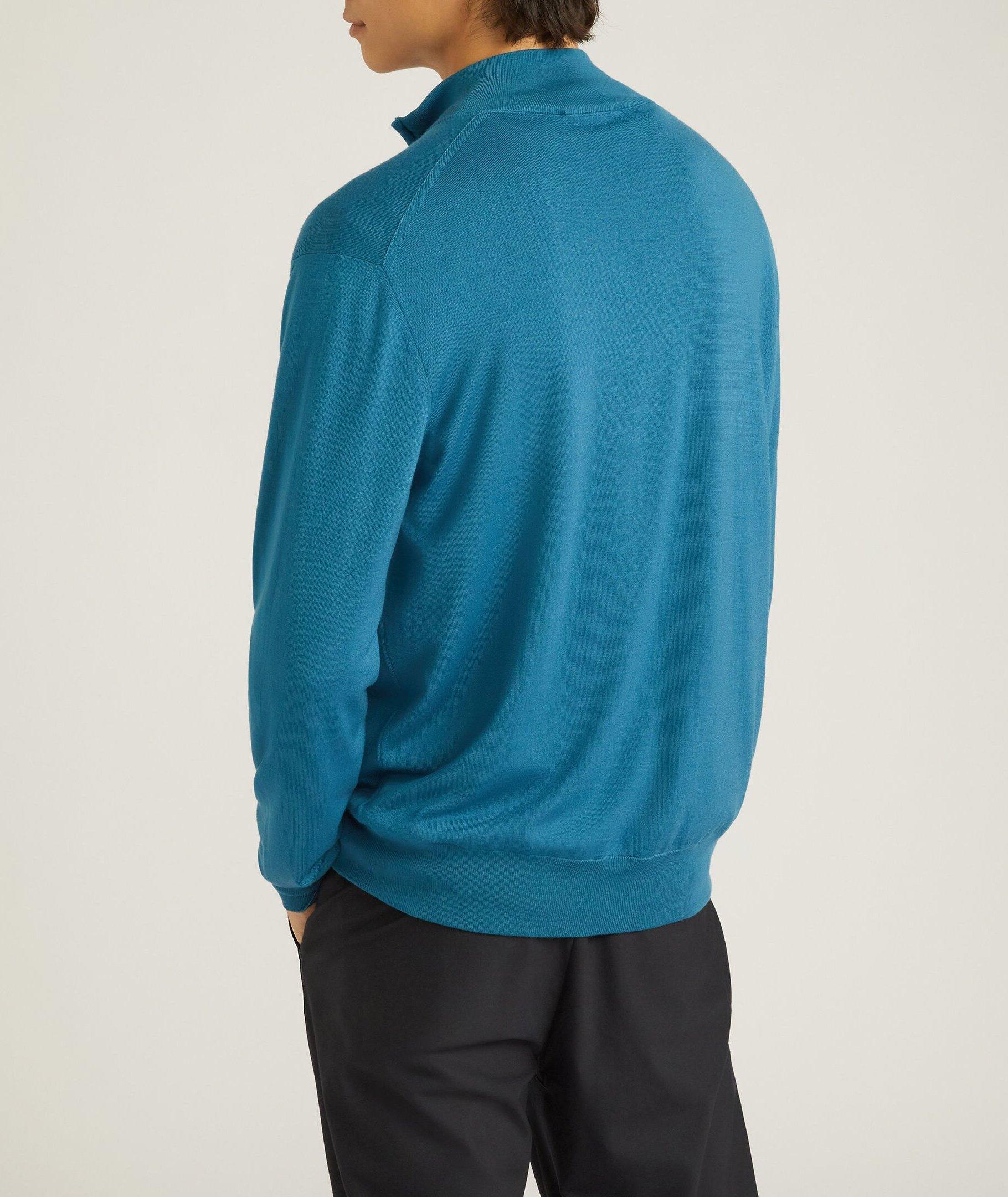 Lululemon lab Merino Wool-Knit Zippered Sweater, Men's Hoodies &  Sweatshirts