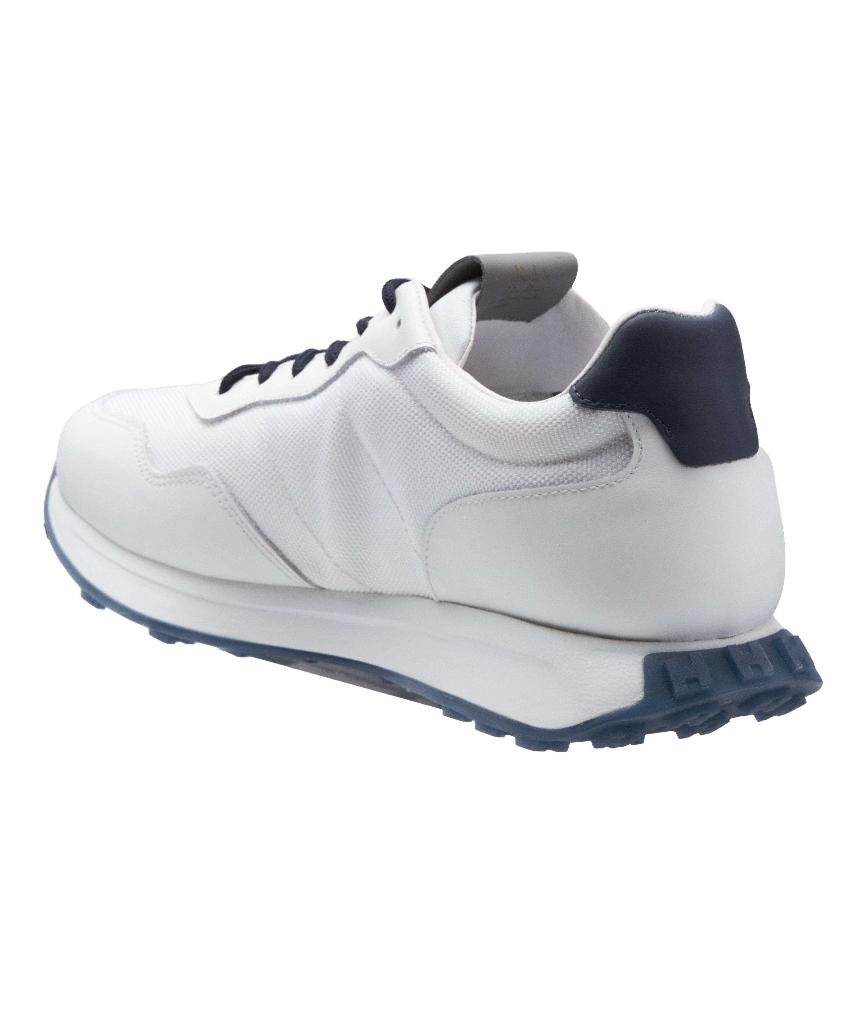 H601 Leather Mesh Sneakers image 1