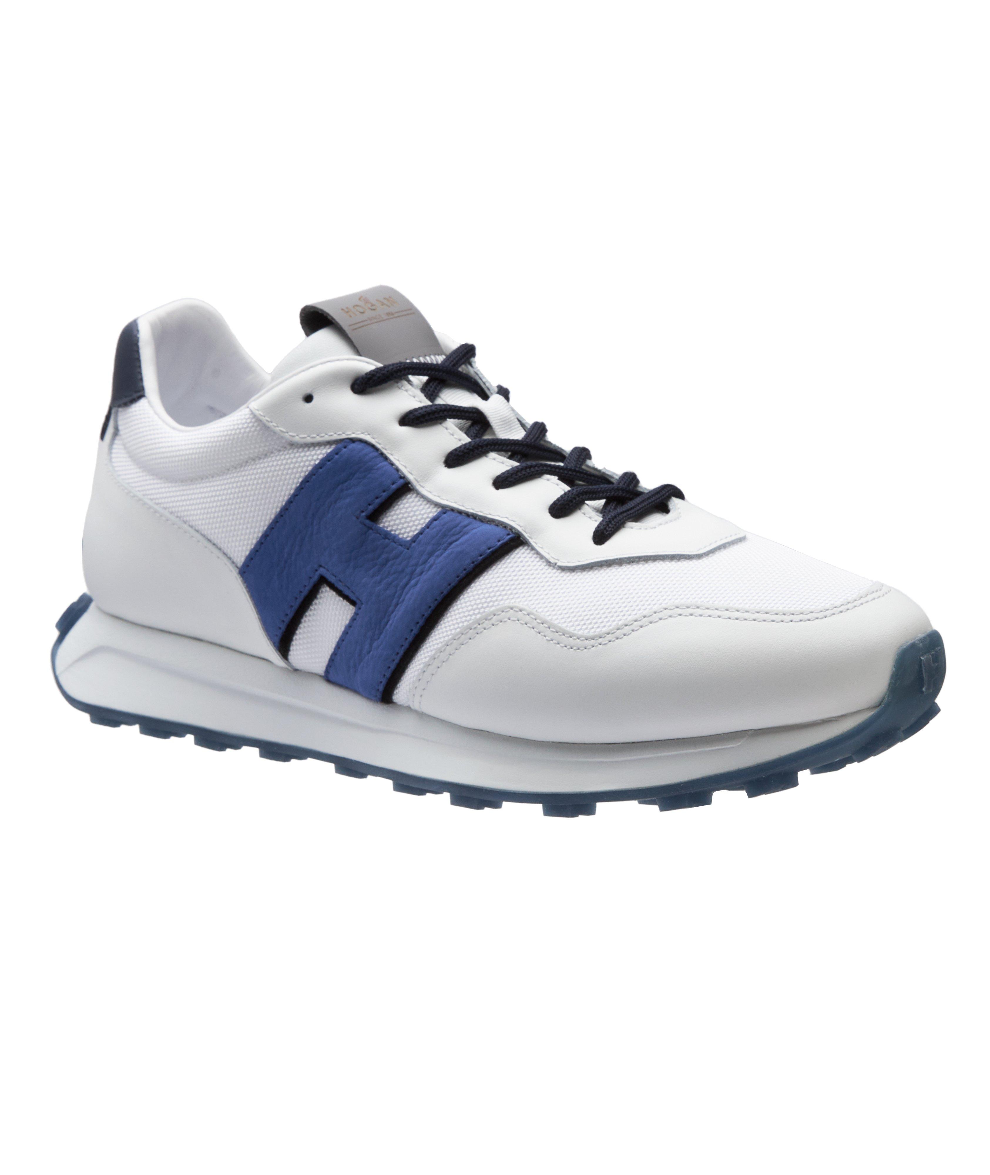 Chaussure sport H601 en cuir et en filet image 0