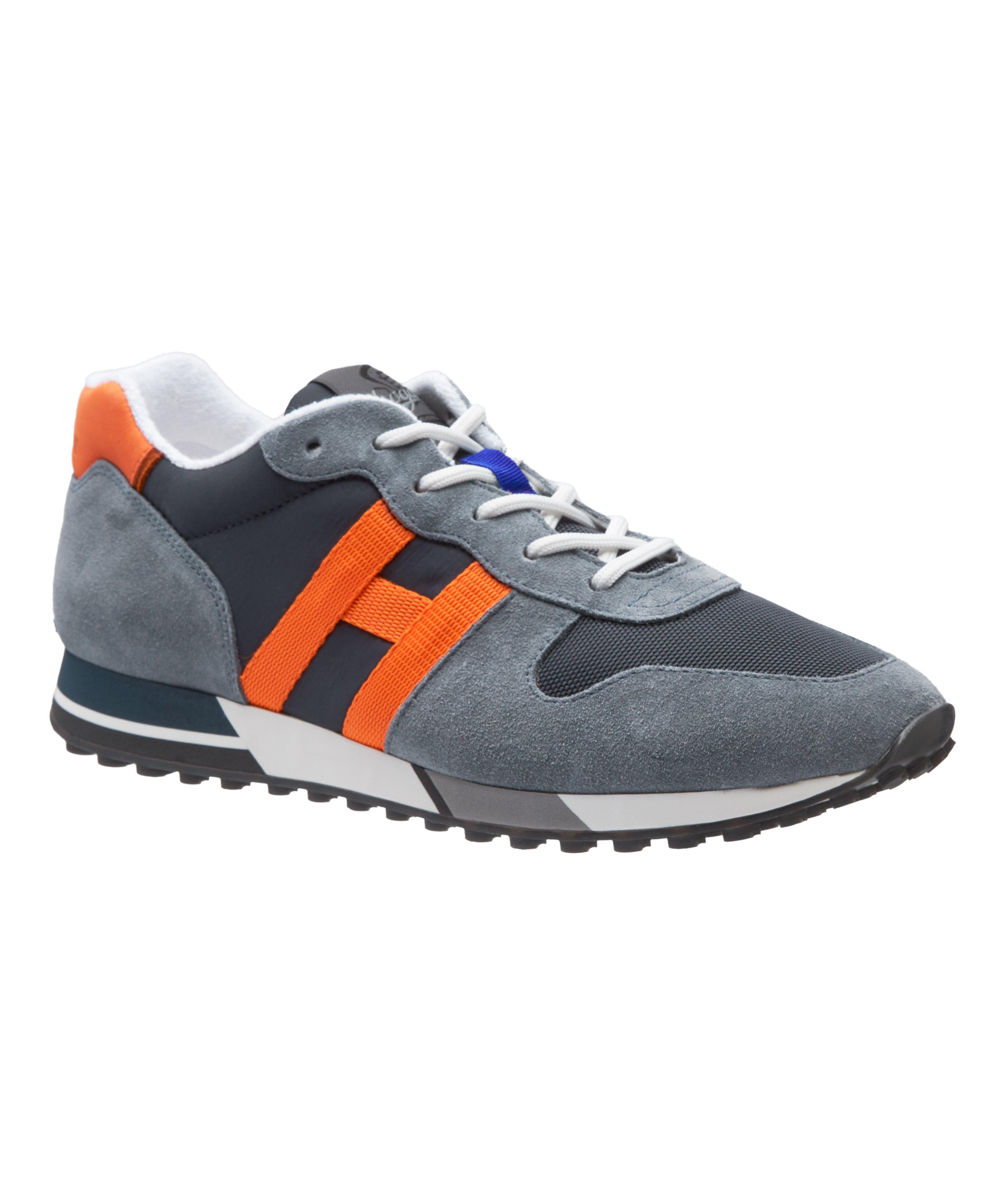 Chaussure sport Allacciato 383 en nylon et en suède image 0