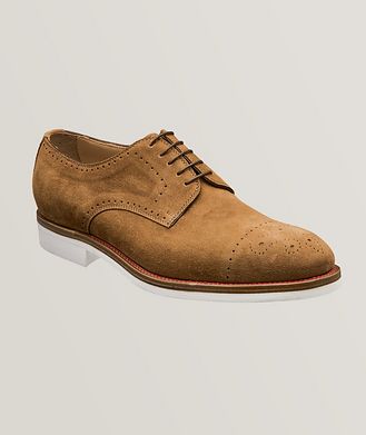 Kiton Suede Lace-Up Derbies
