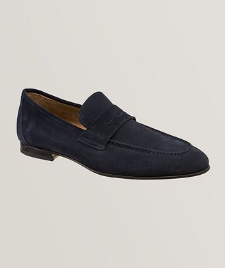 Harold Softy Suede Slip-on Penny Loafers