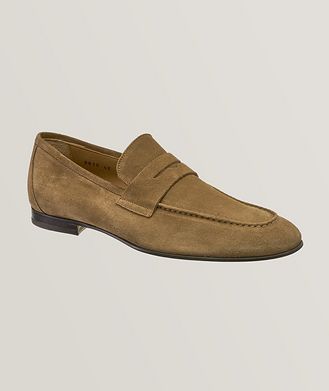 Harold Softy Suede Slip-on Penny Loafers