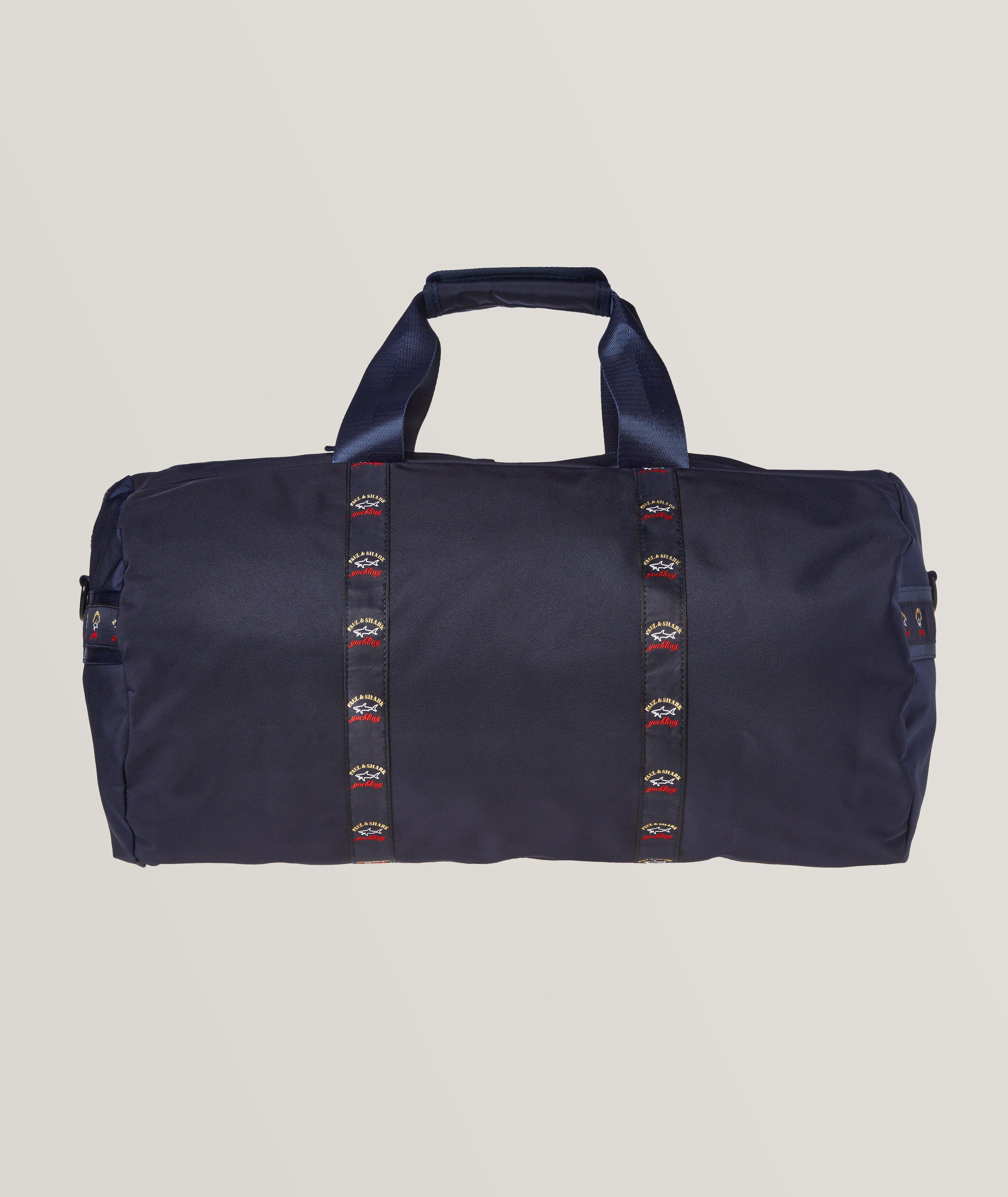 Sac polochon avec rubans de marque image 2