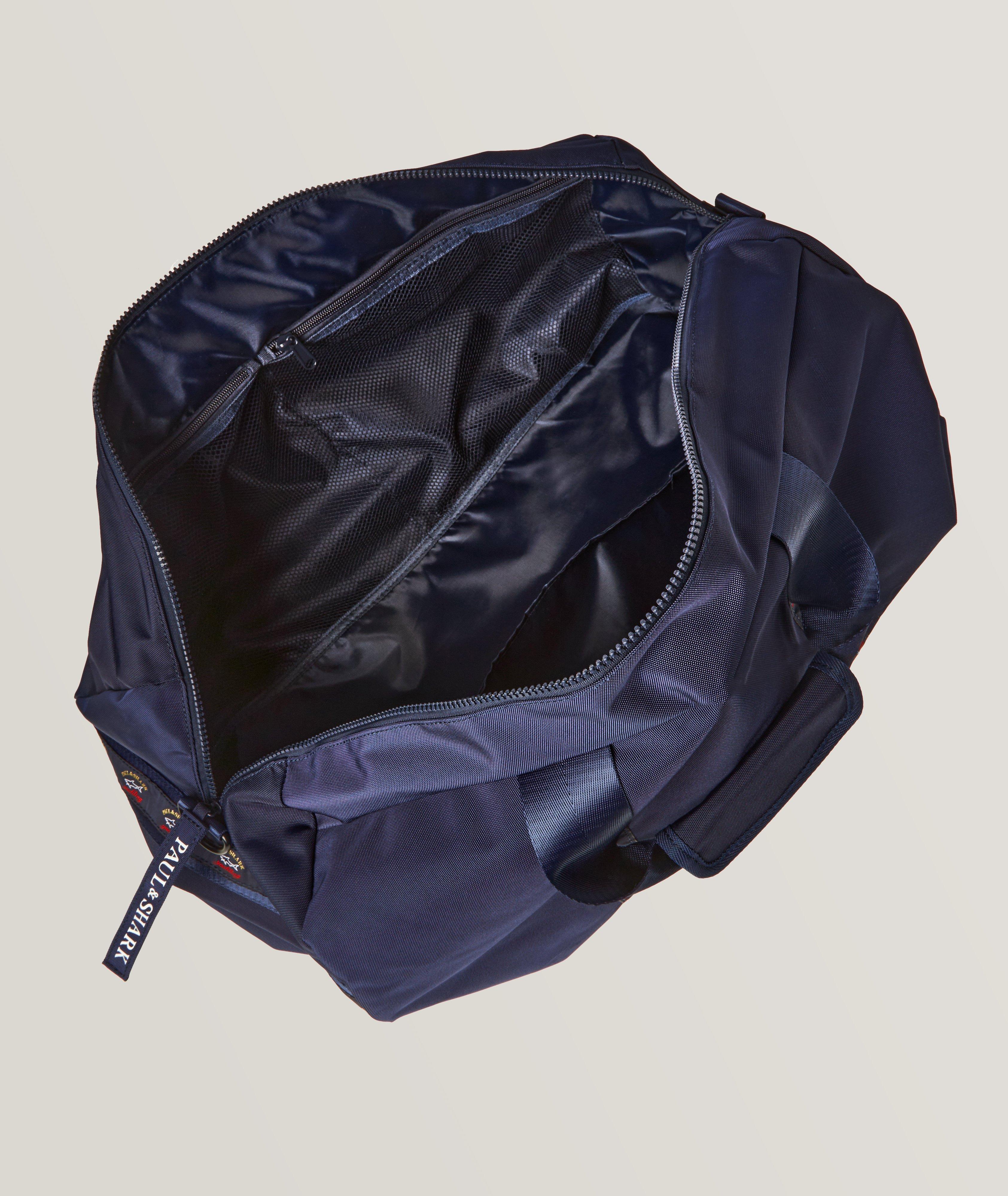 Sac polochon avec rubans de marque image 3