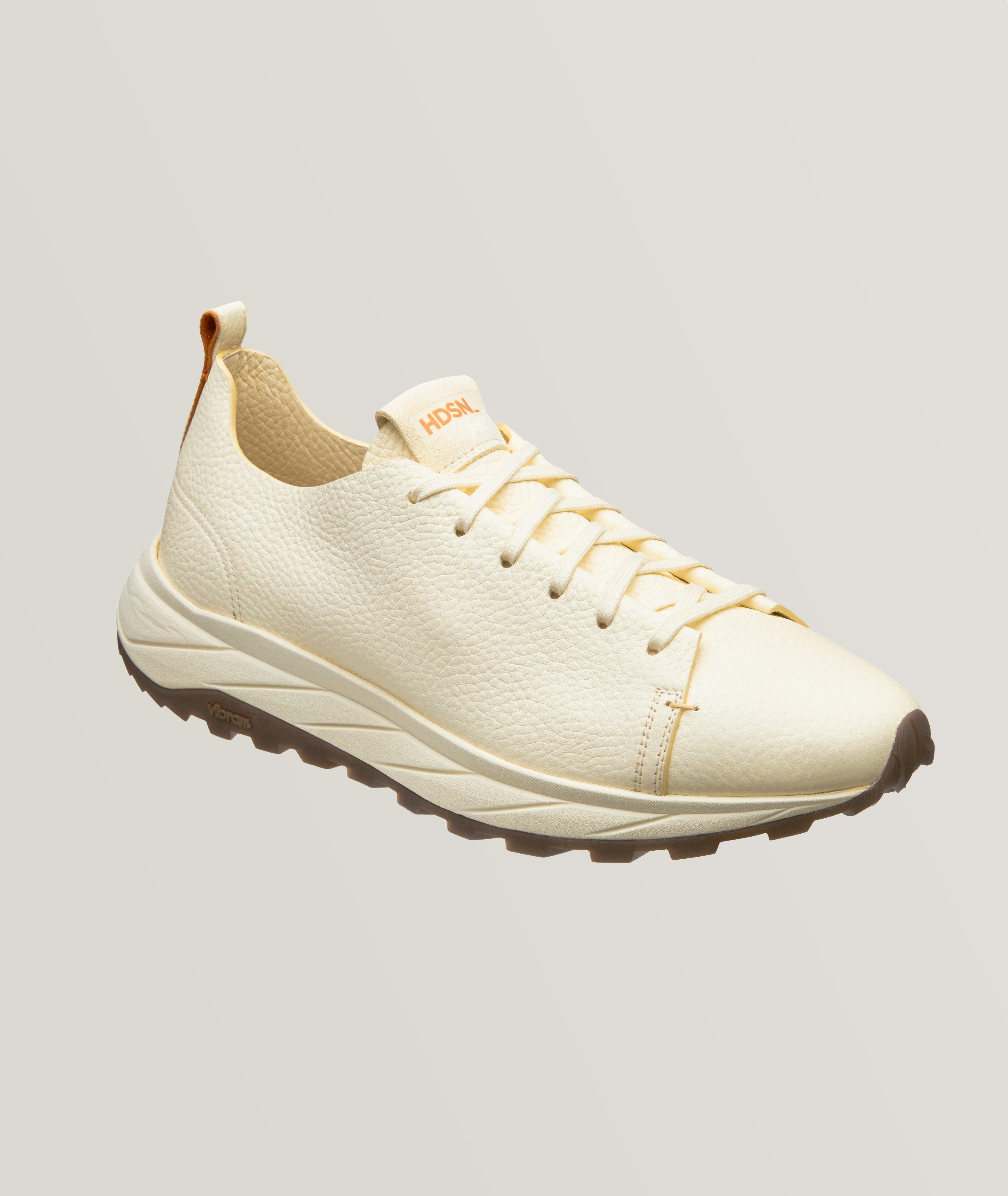Ermes Grained Leather Trainers image 0