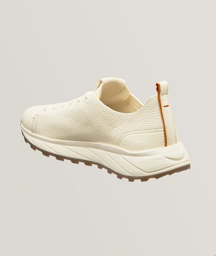 Ermes Grained Leather Trainers image 1