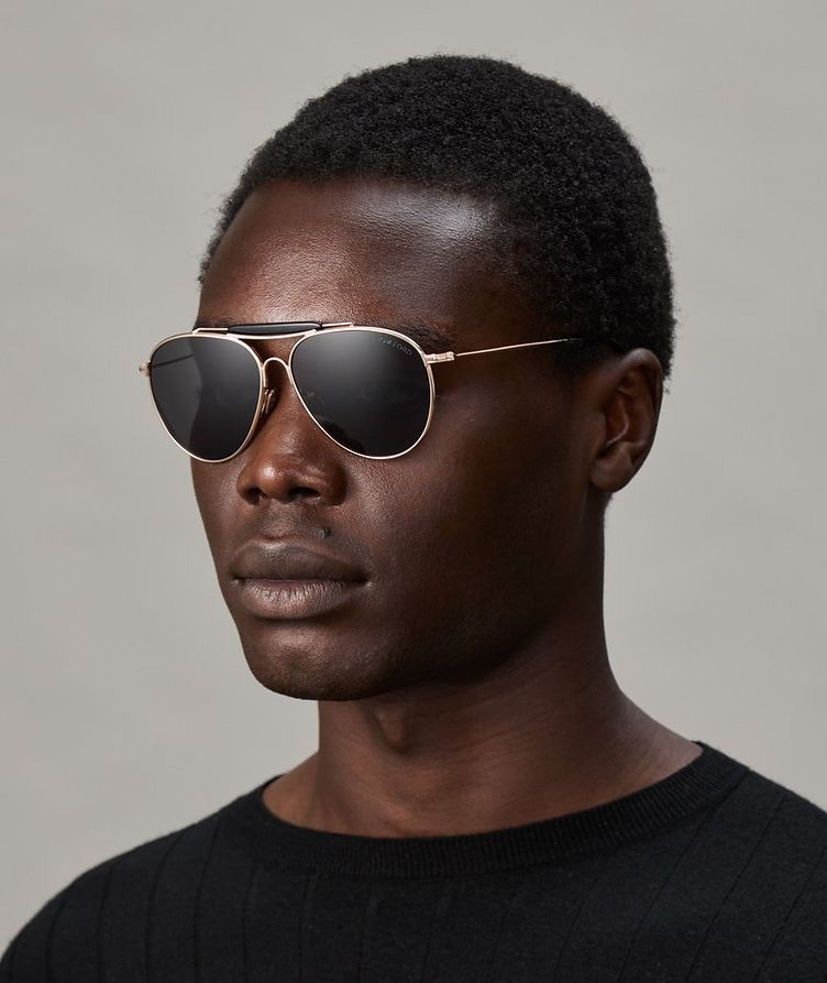Raphael Aviator Frame Sunglasses image 1