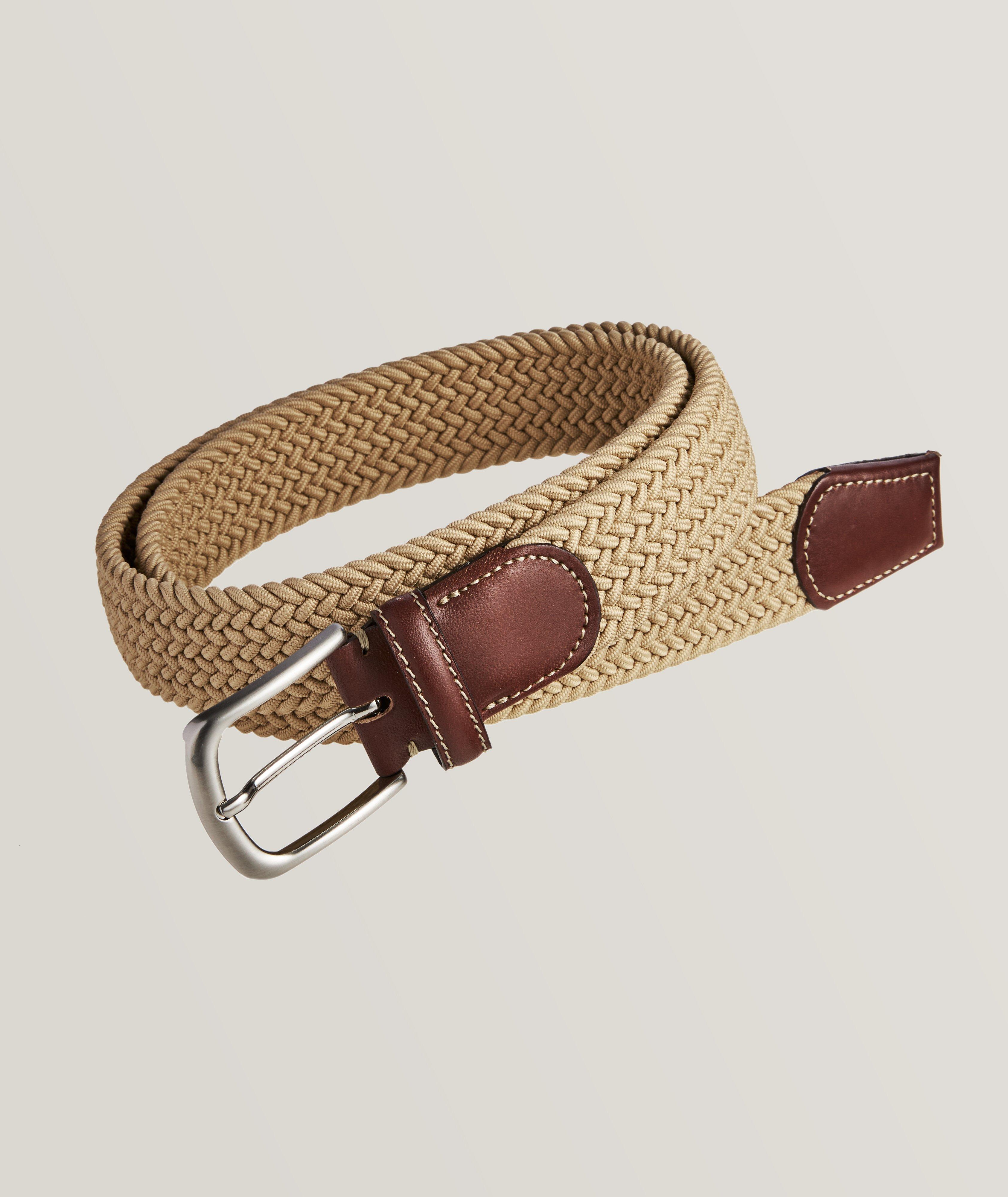 Buy Mens Tan Brown Coloured Designer Belts for Men - Escaro Royale