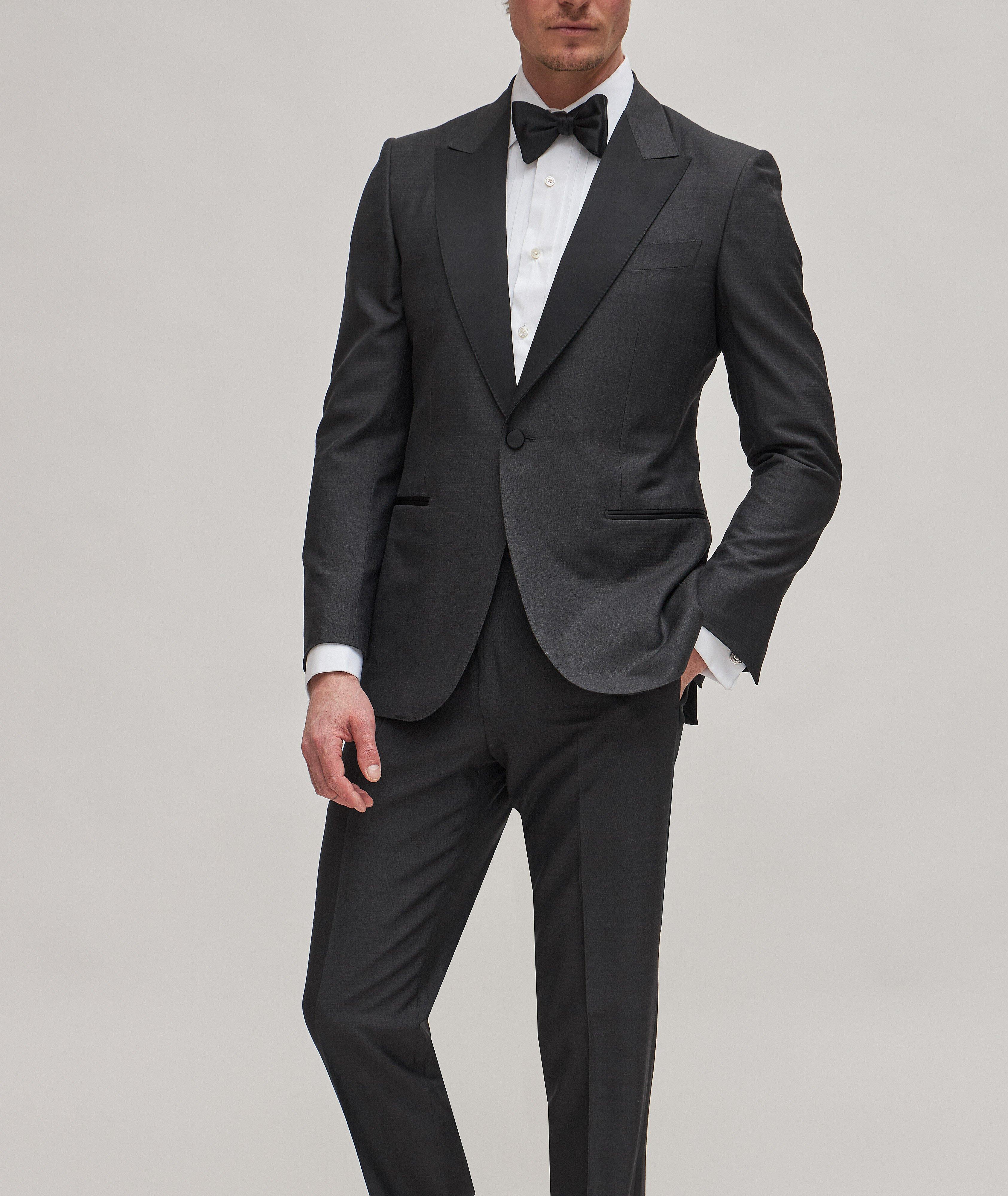 Sartorial Silk-Wool Crosshatch Tuxedo image 1