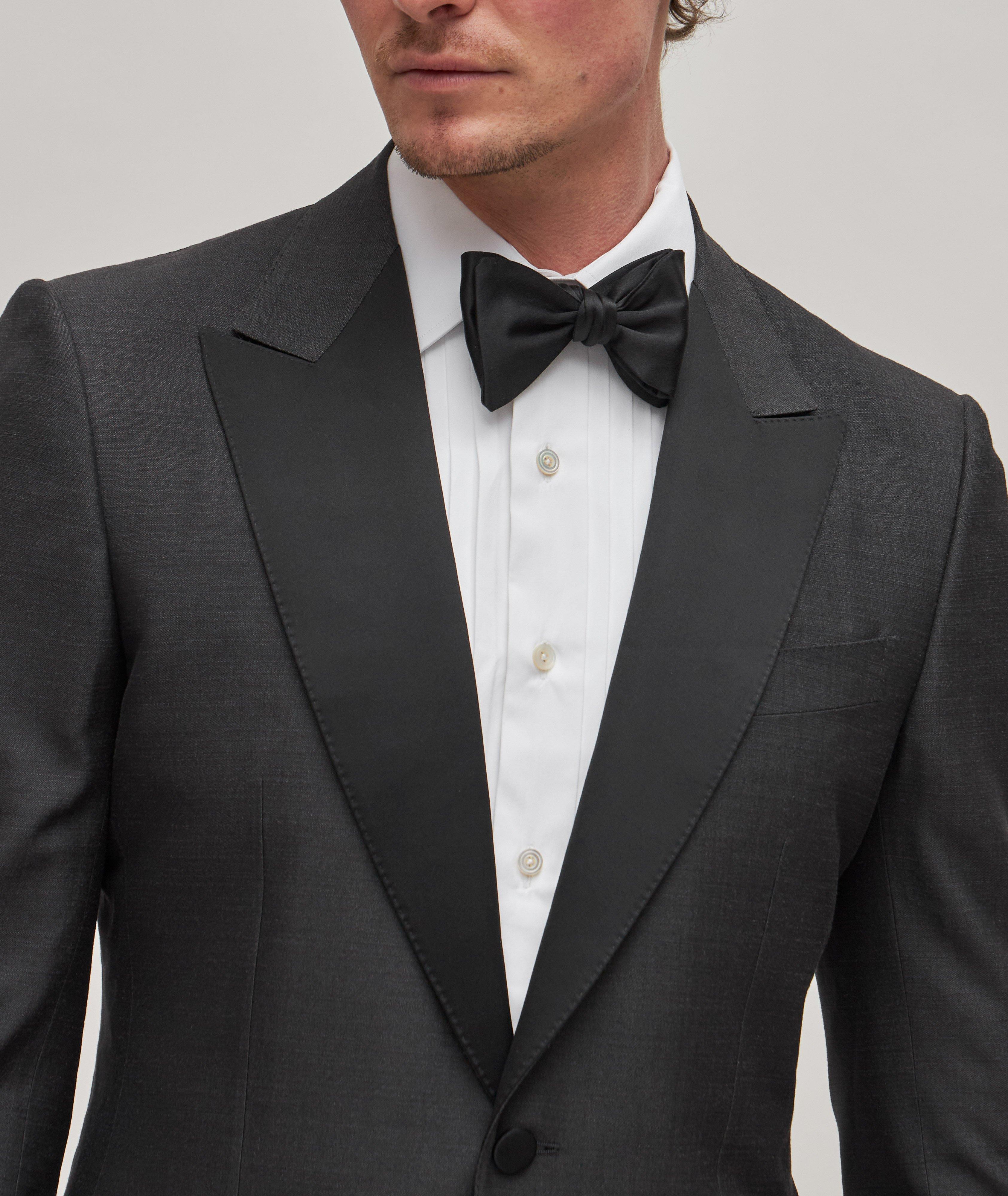 Sartorial Silk-Wool Crosshatch Tuxedo image 3