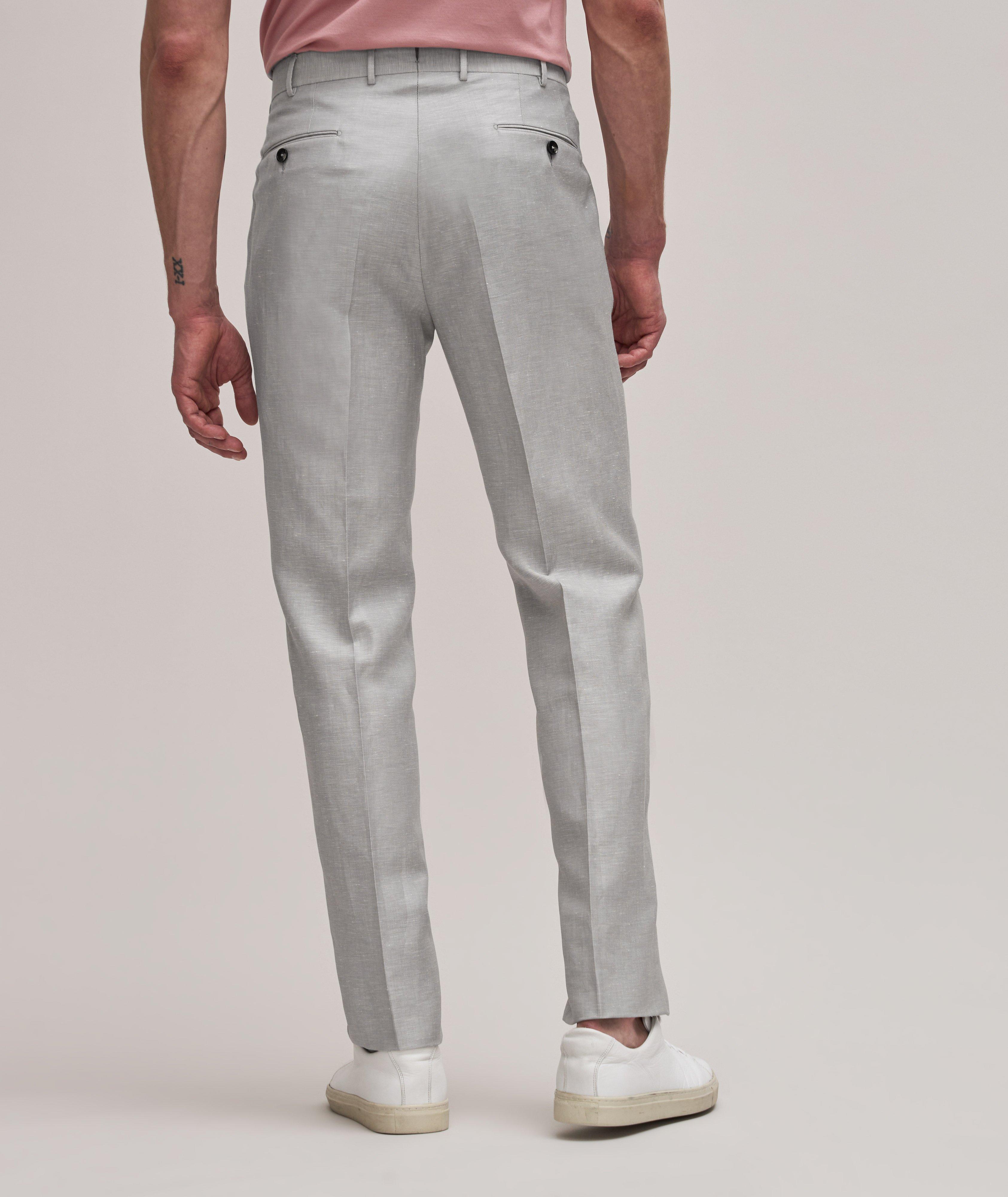 Lightweight Linen Pant - White