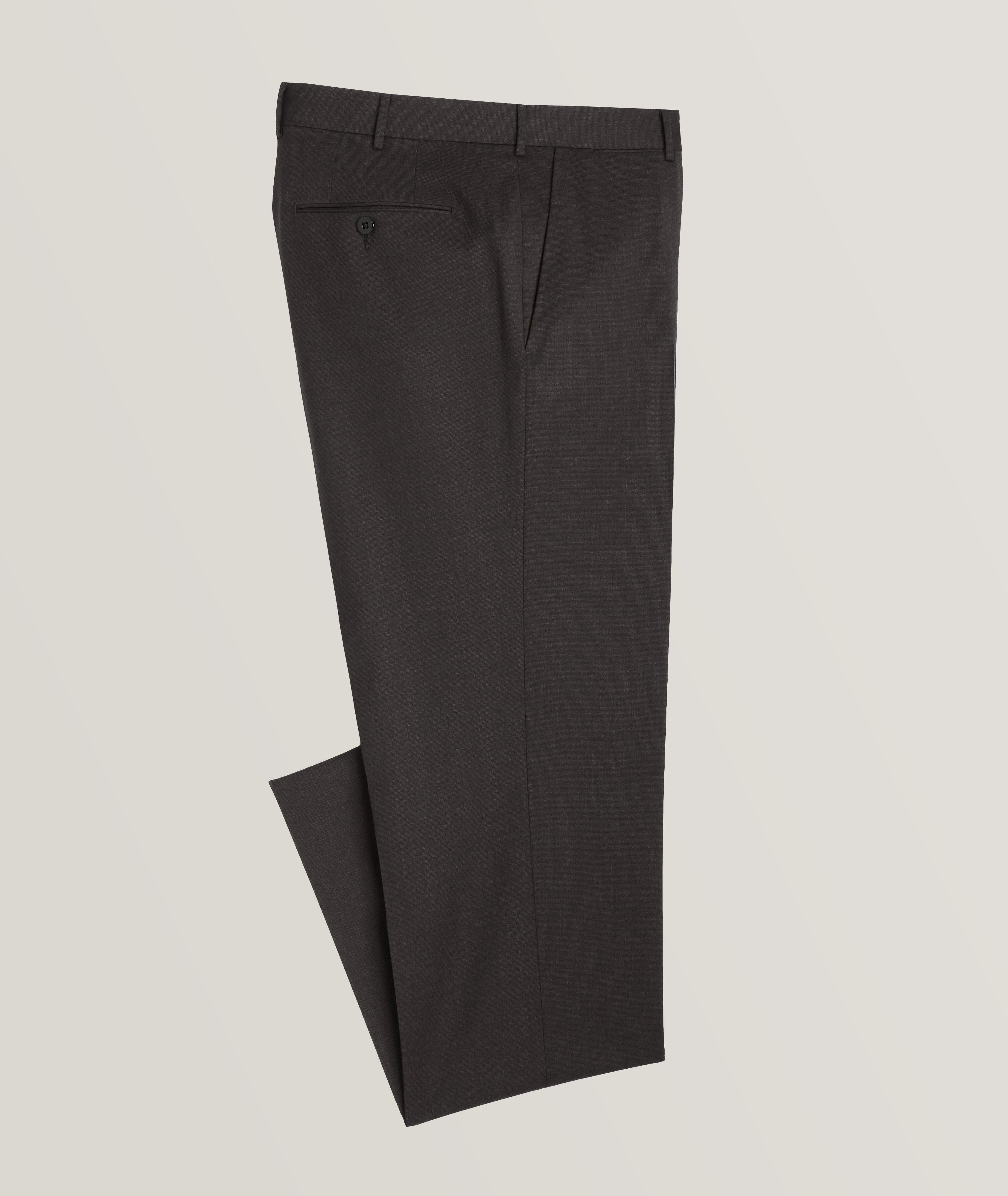 Sartorial Stretch-Wool Neat Dress Pants image 0