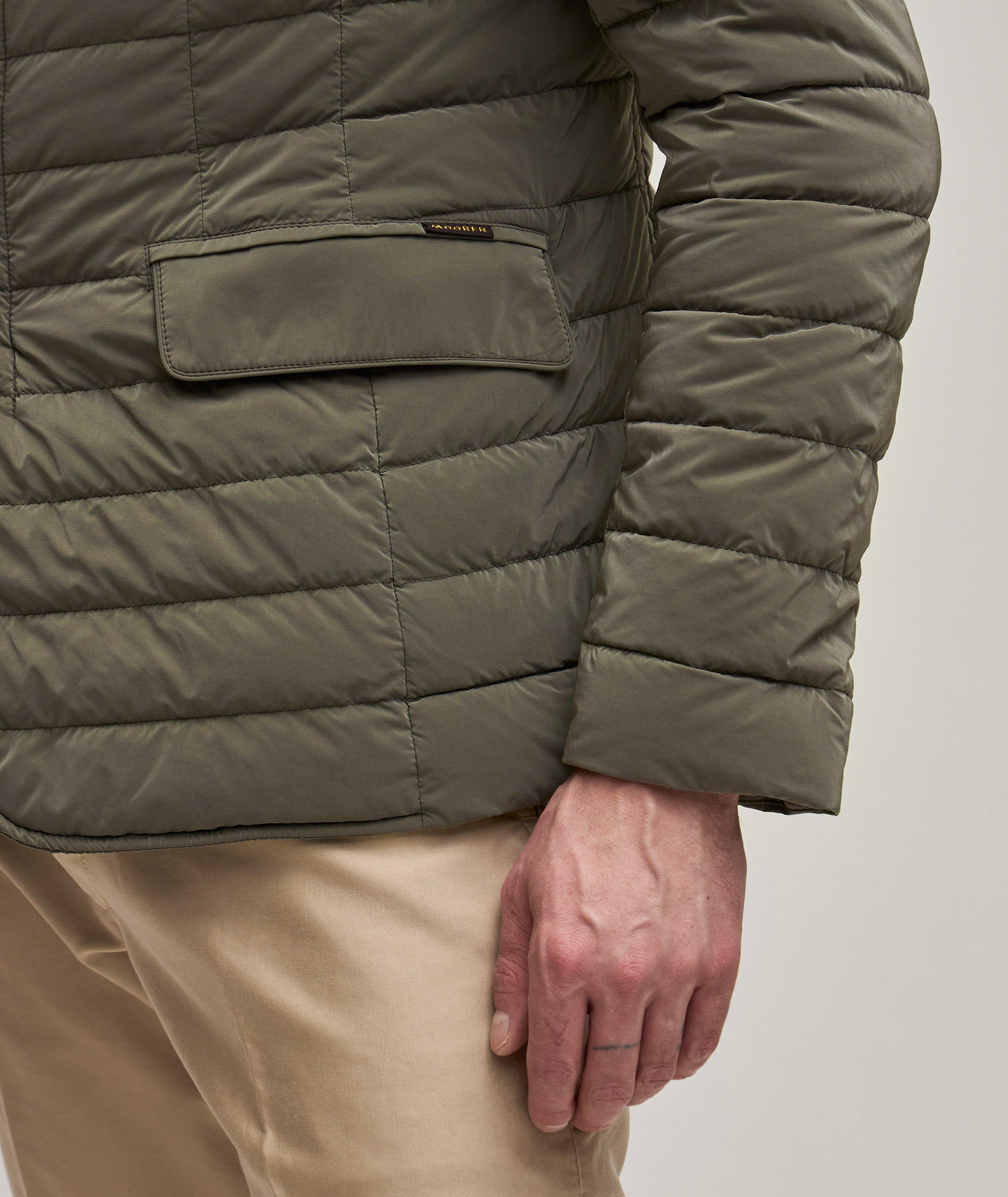 Mens down deals quilted jacket