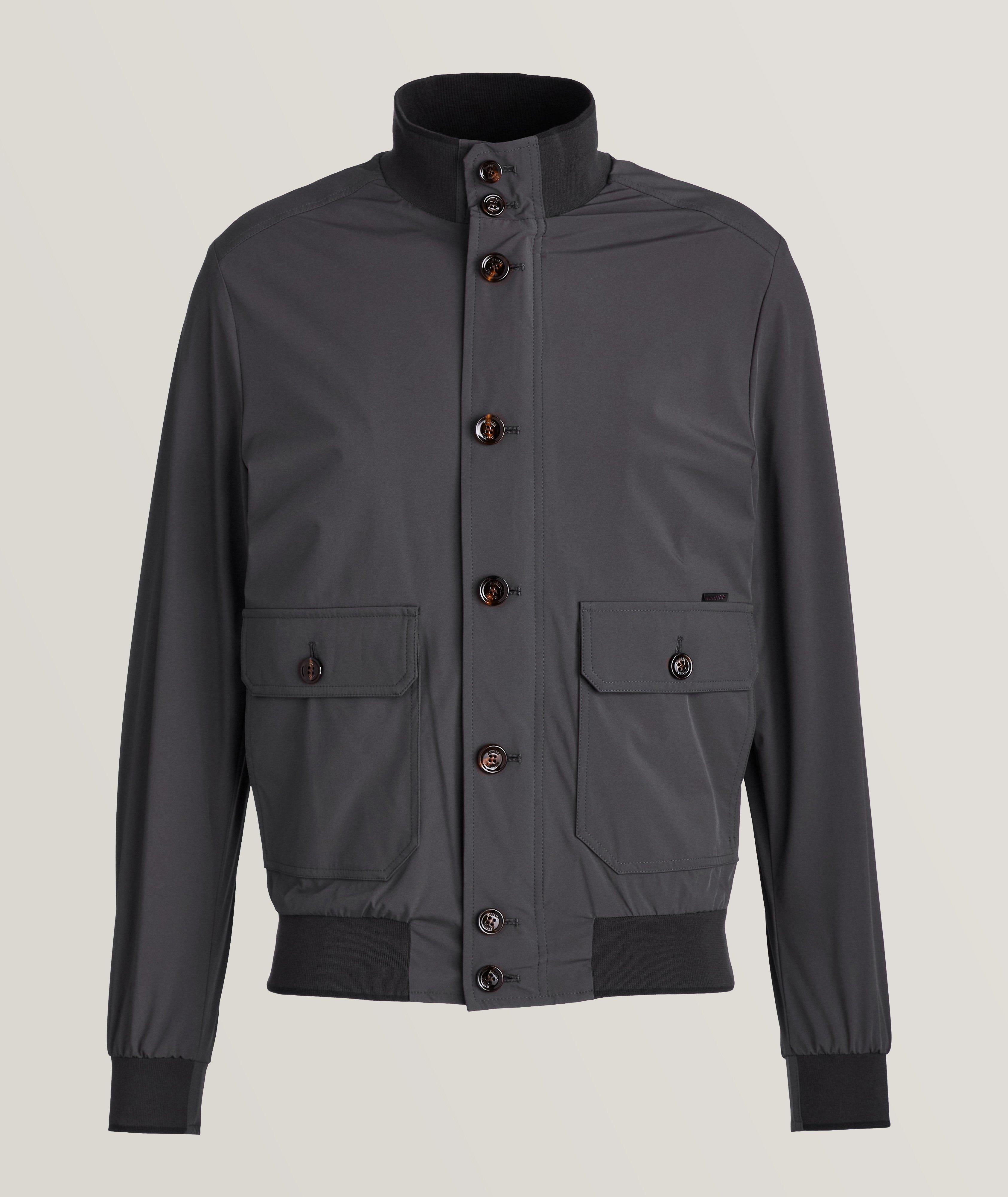 Carlos Nylon Bomber Jacket image 0