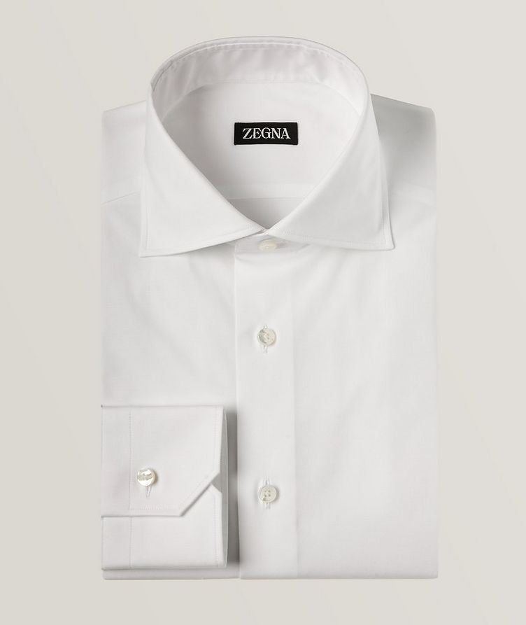 Sartorial Comfort Stretch-Cotton Dress Shirt image 0
