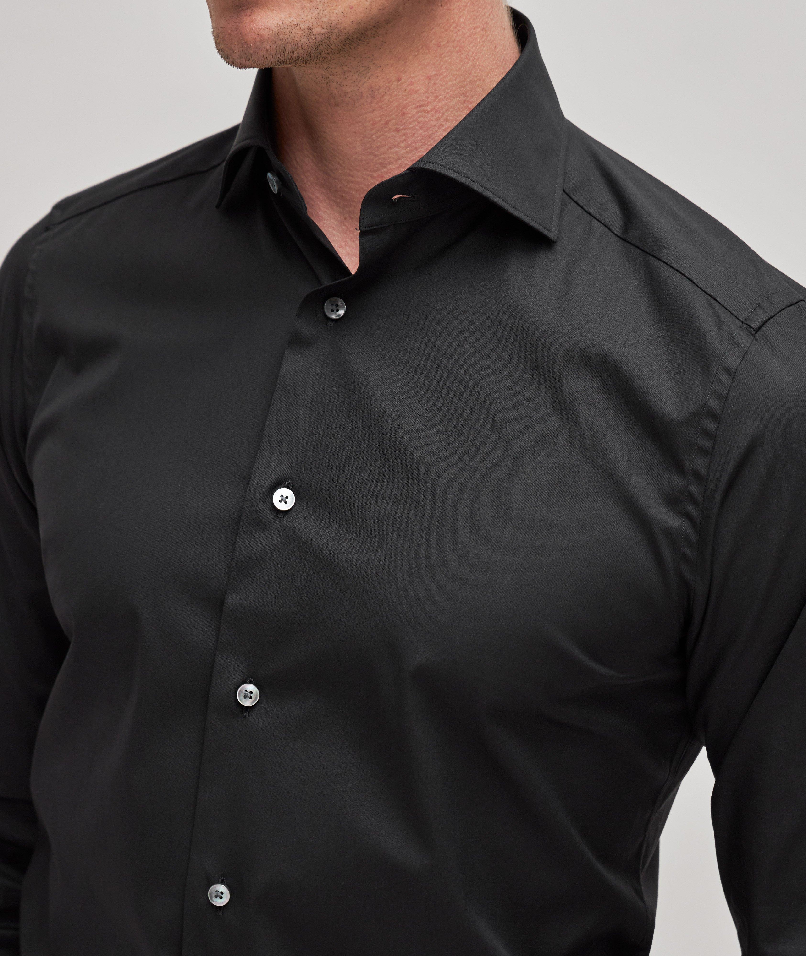 Sartorial Comfort Stretch-Cotton Dress Shirt image 3