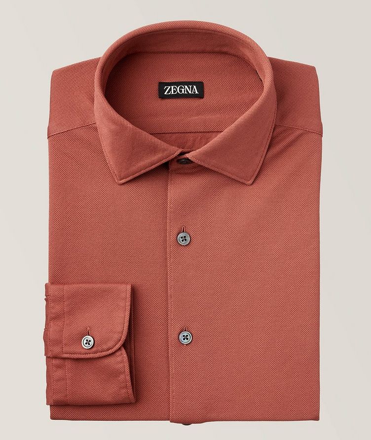Solid Jersey Cotton Sport Shirt image 0