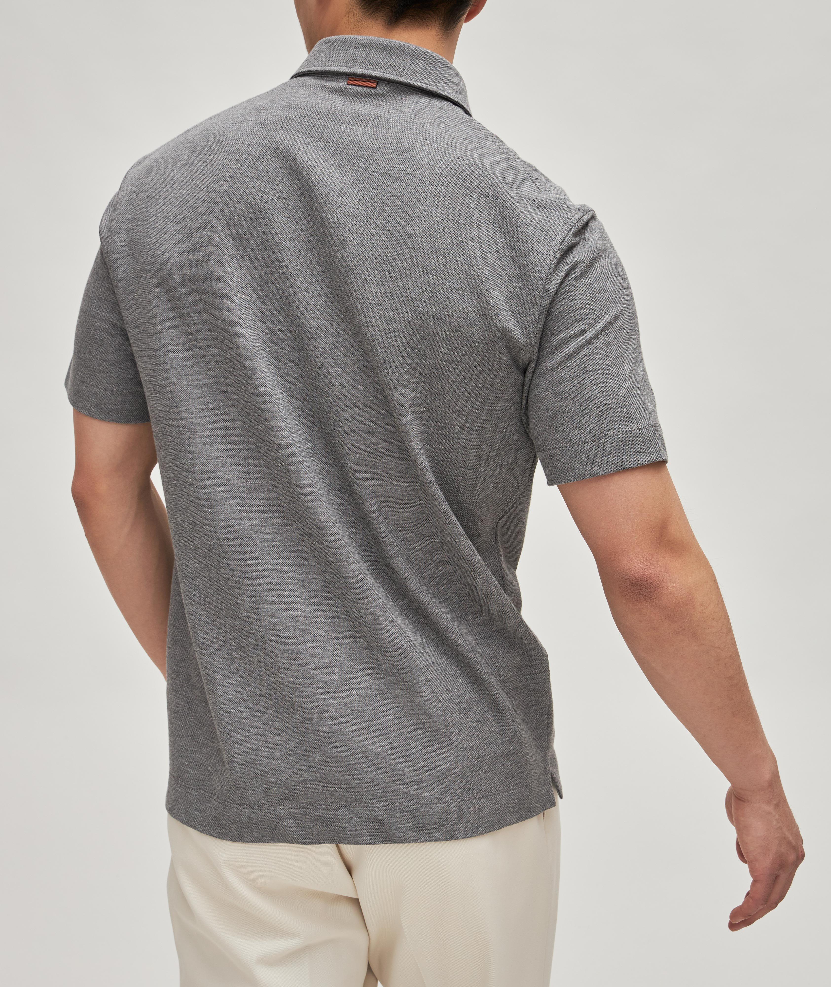 Cotton Piqué Pocket Polo image 2
