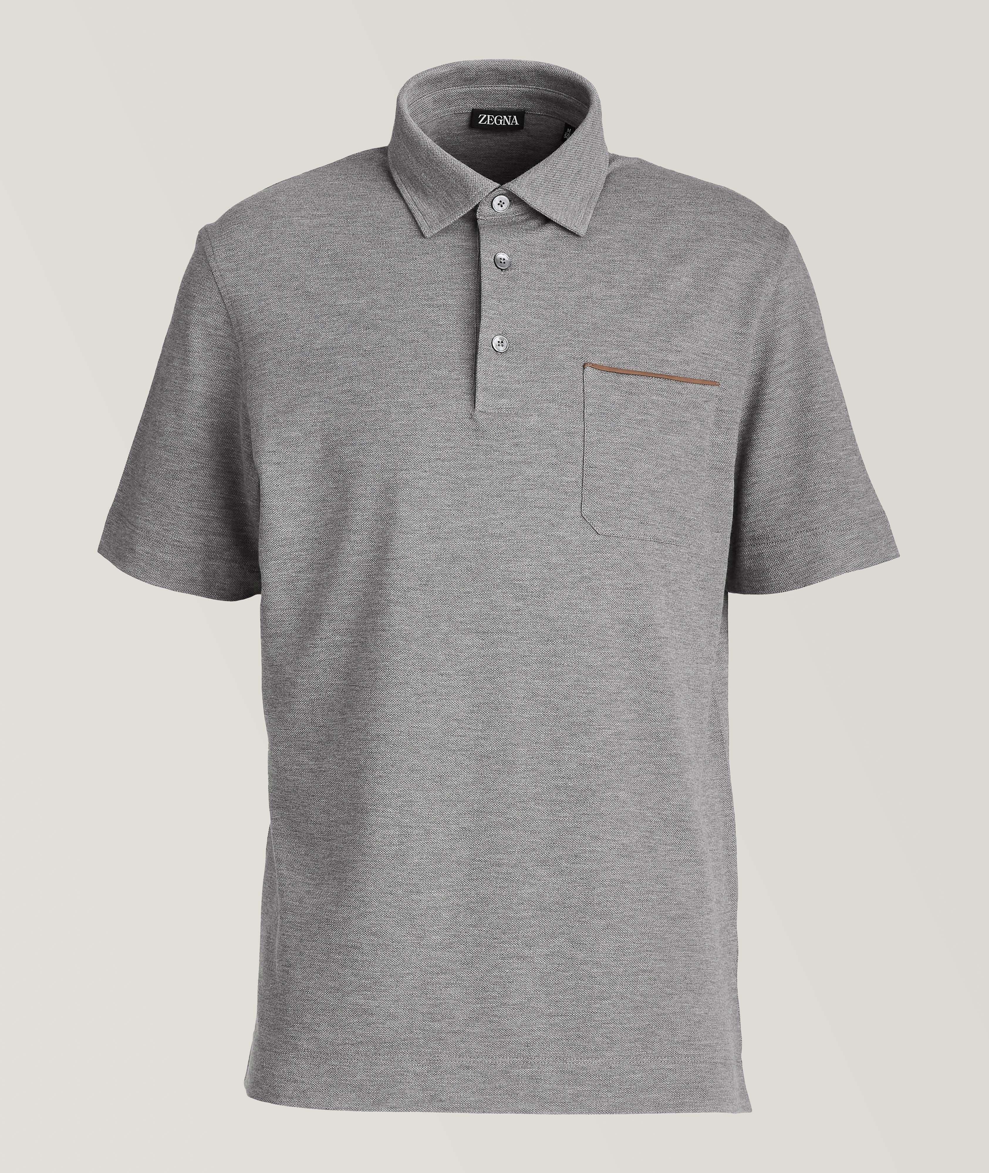 Cotton Piqué Pocket Polo image 0
