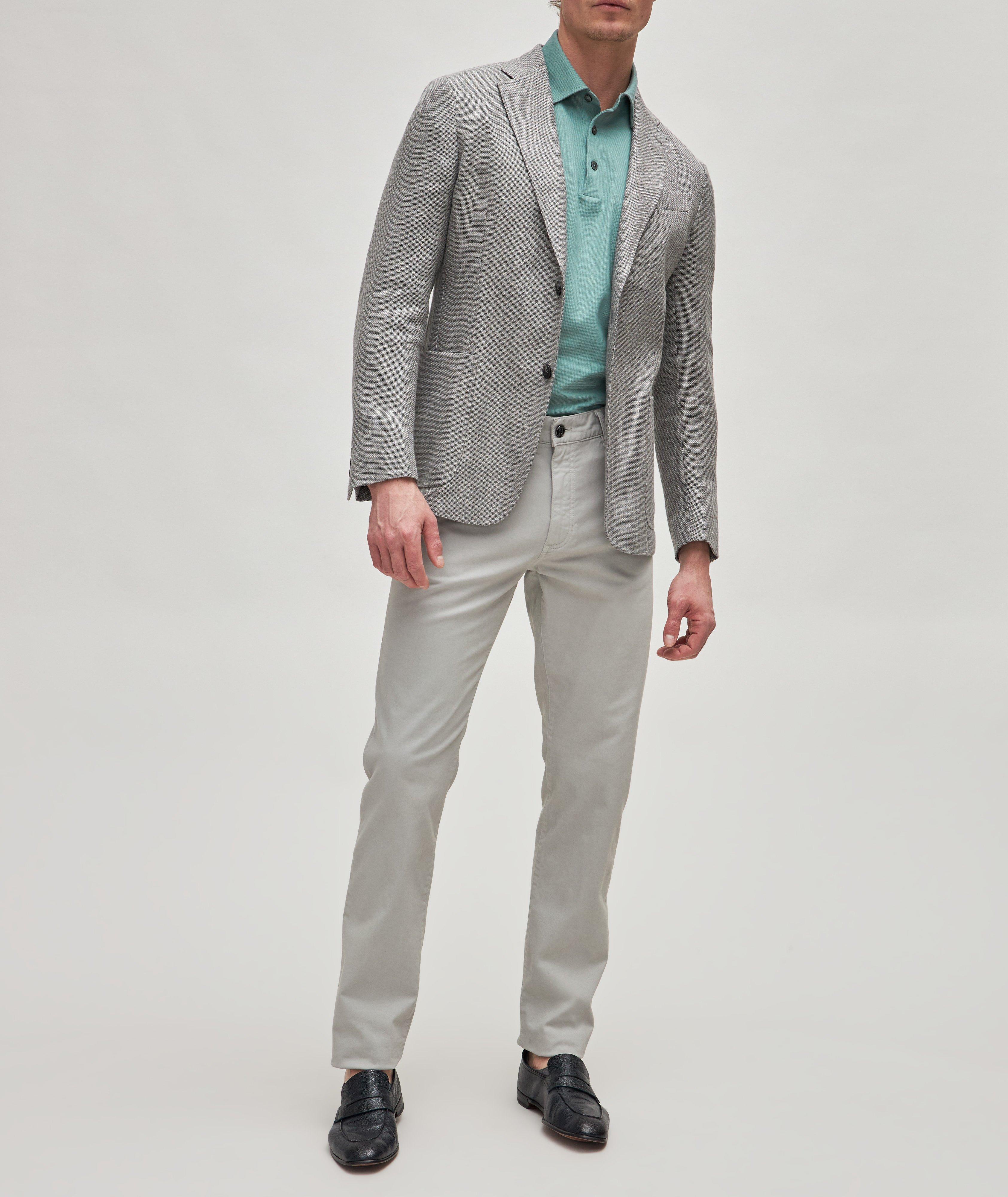 Cotton Piqué Pocket Polo image 1