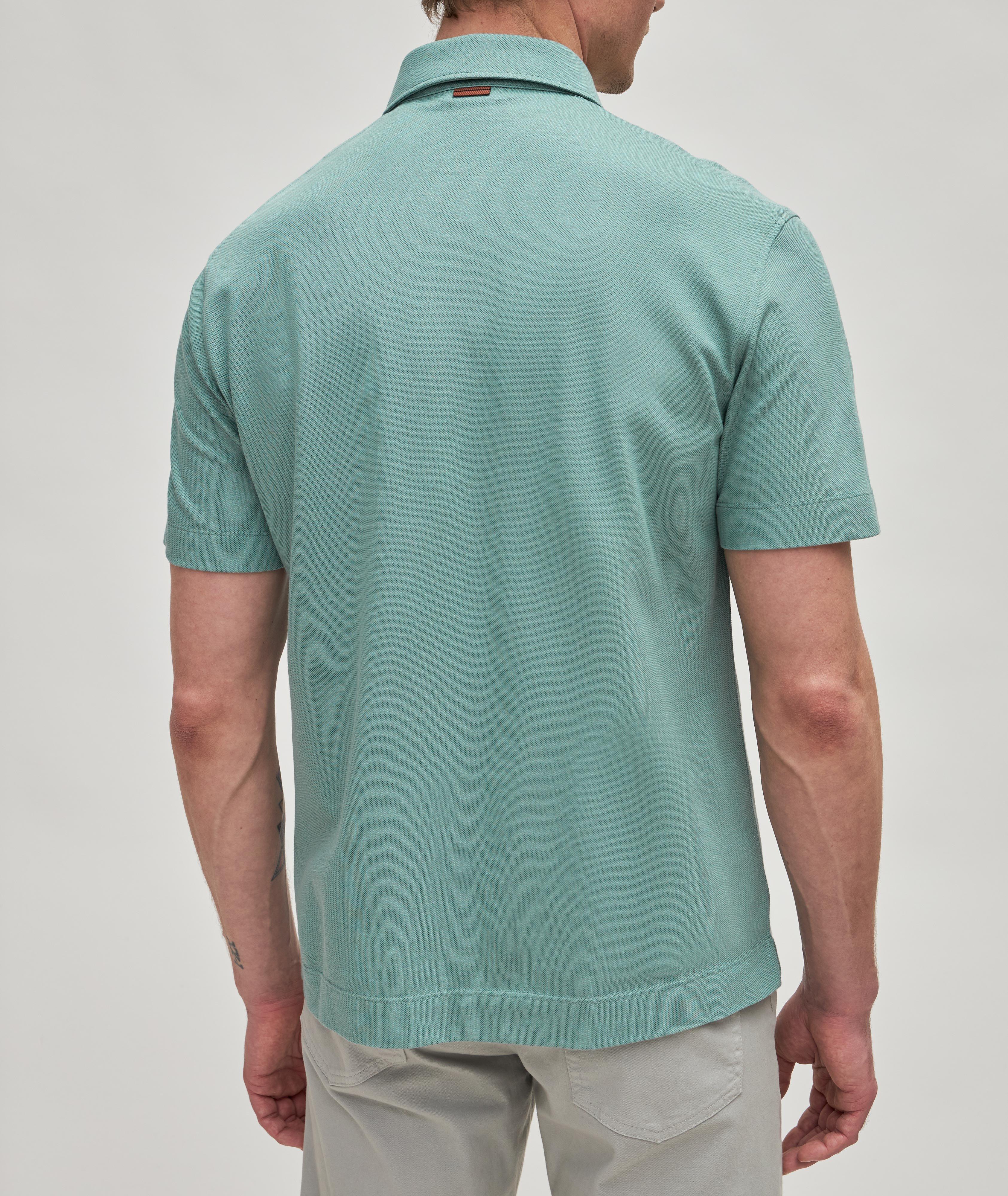 Cotton Piqué Pocket Polo image 3