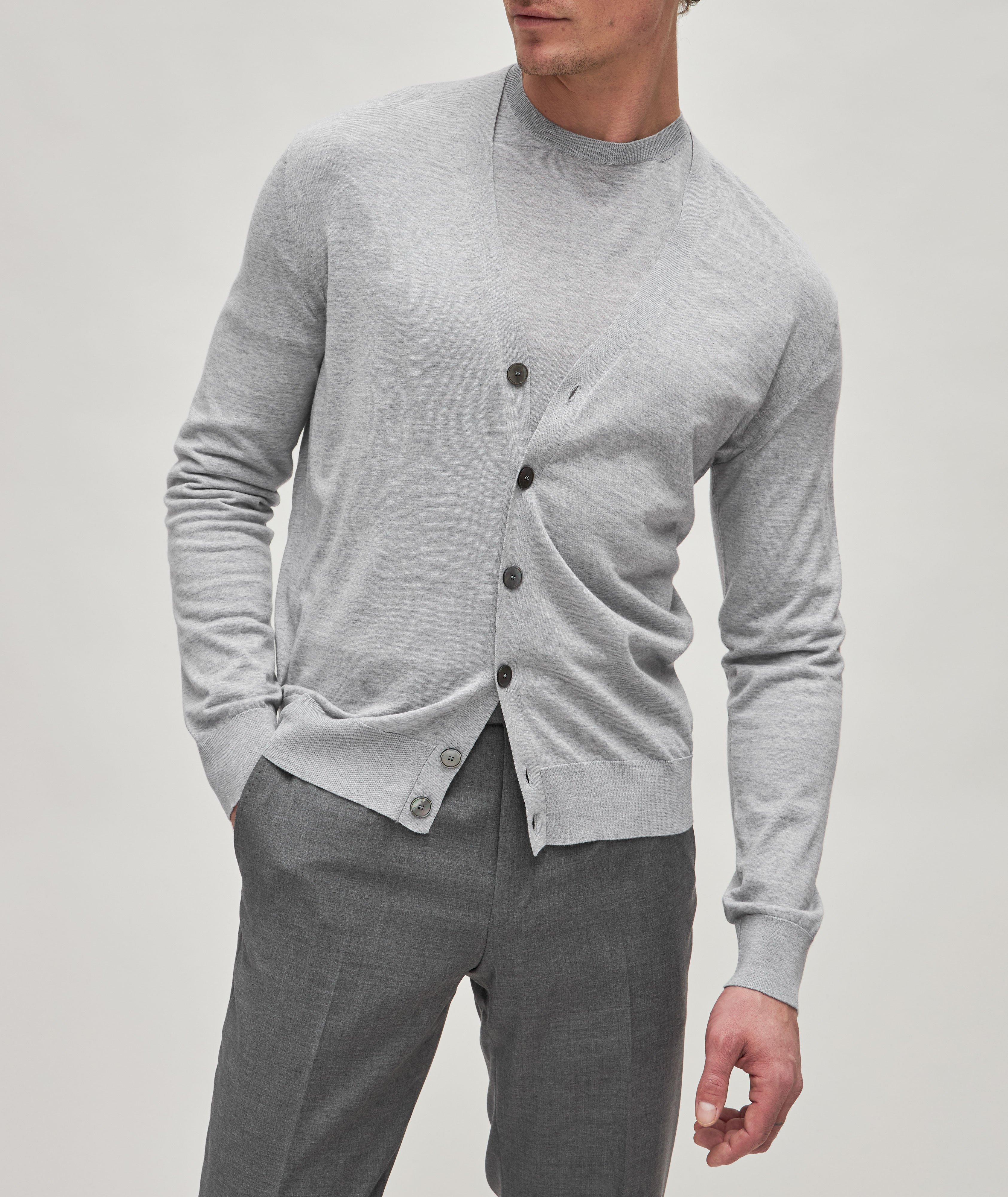 High Performance Wool Button Cardigan image 2