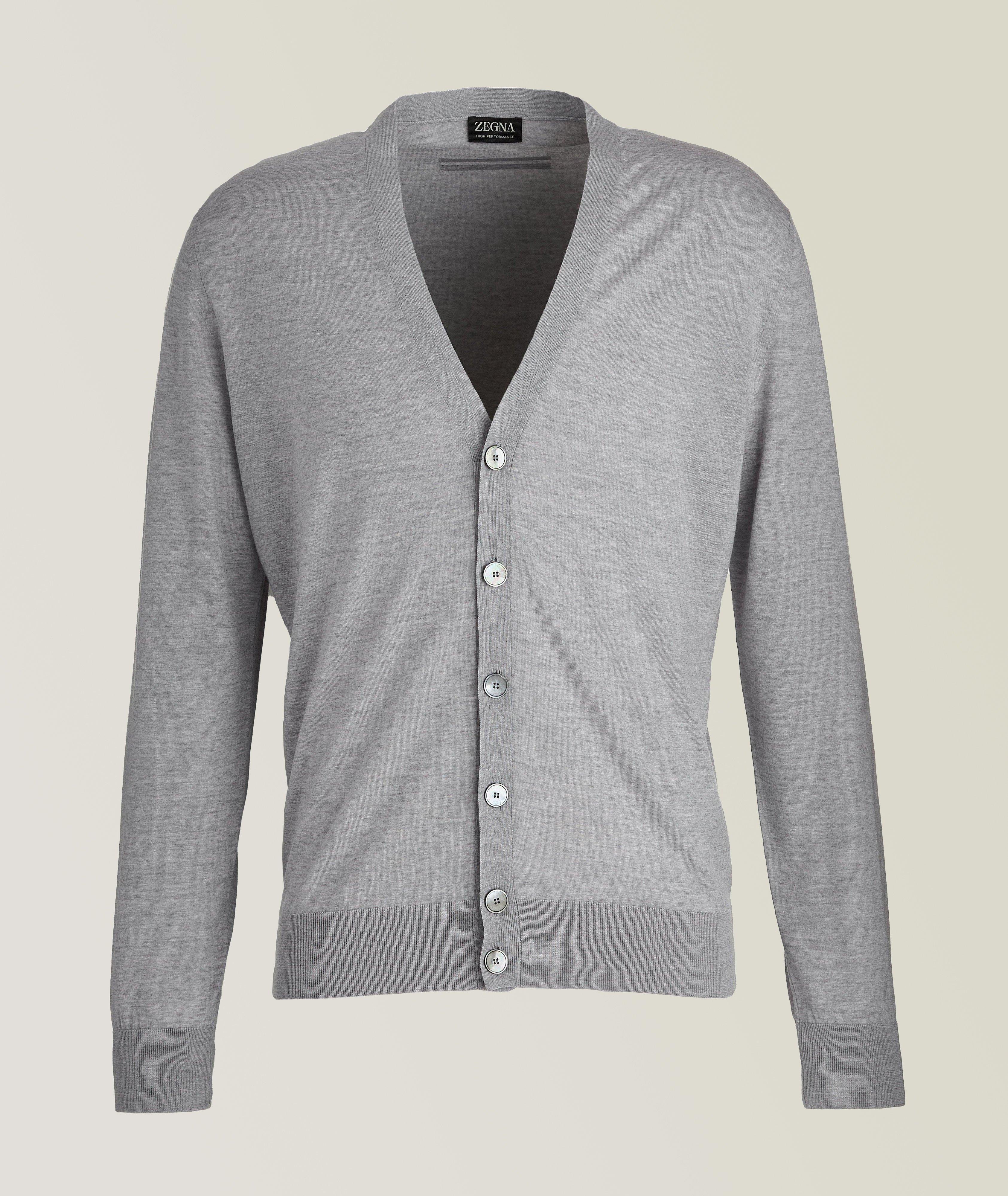 High Performance Wool Button Cardigan image 0