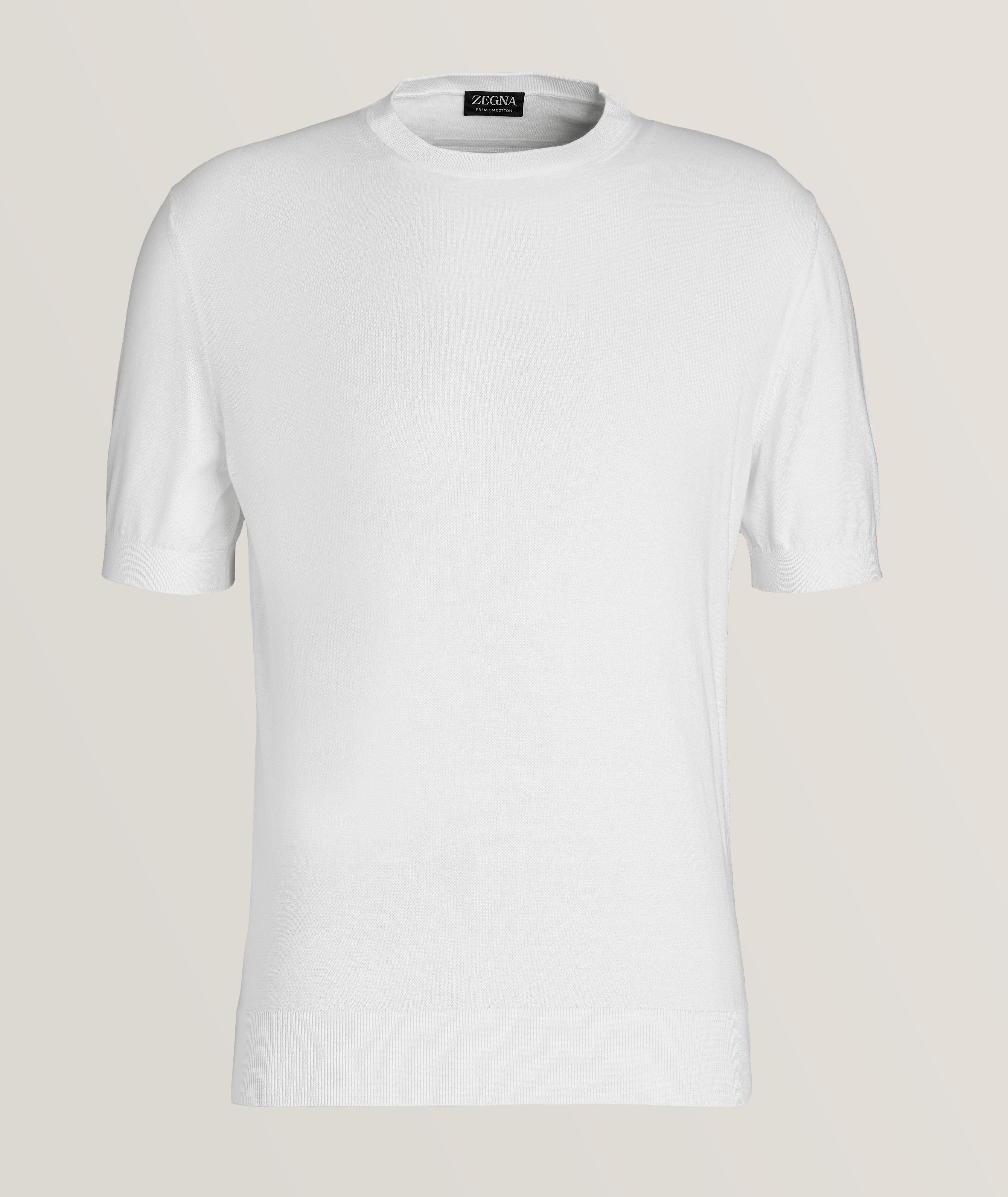 ZEGNA Premium Cotton Knit T-Shirt