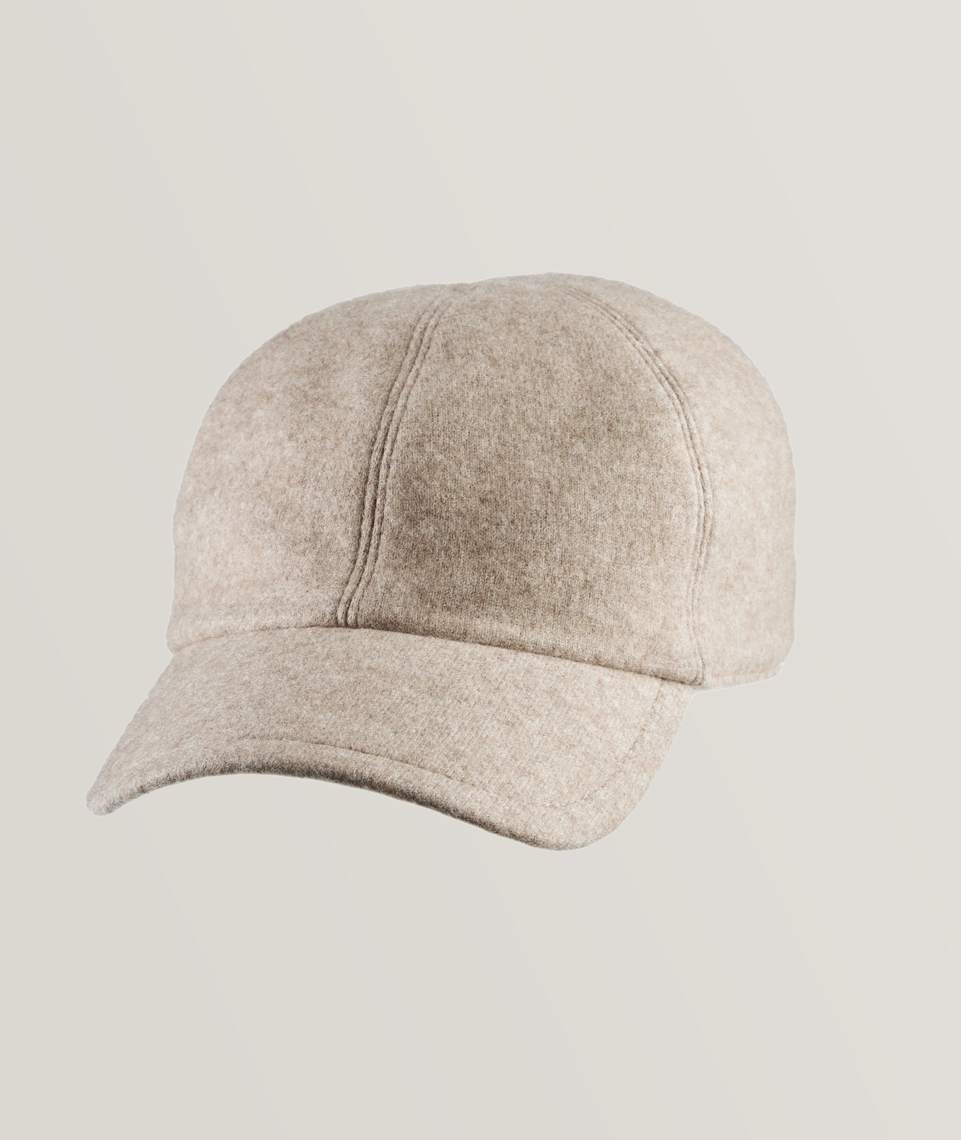 Cashmere Felt Baseball Cap image 0