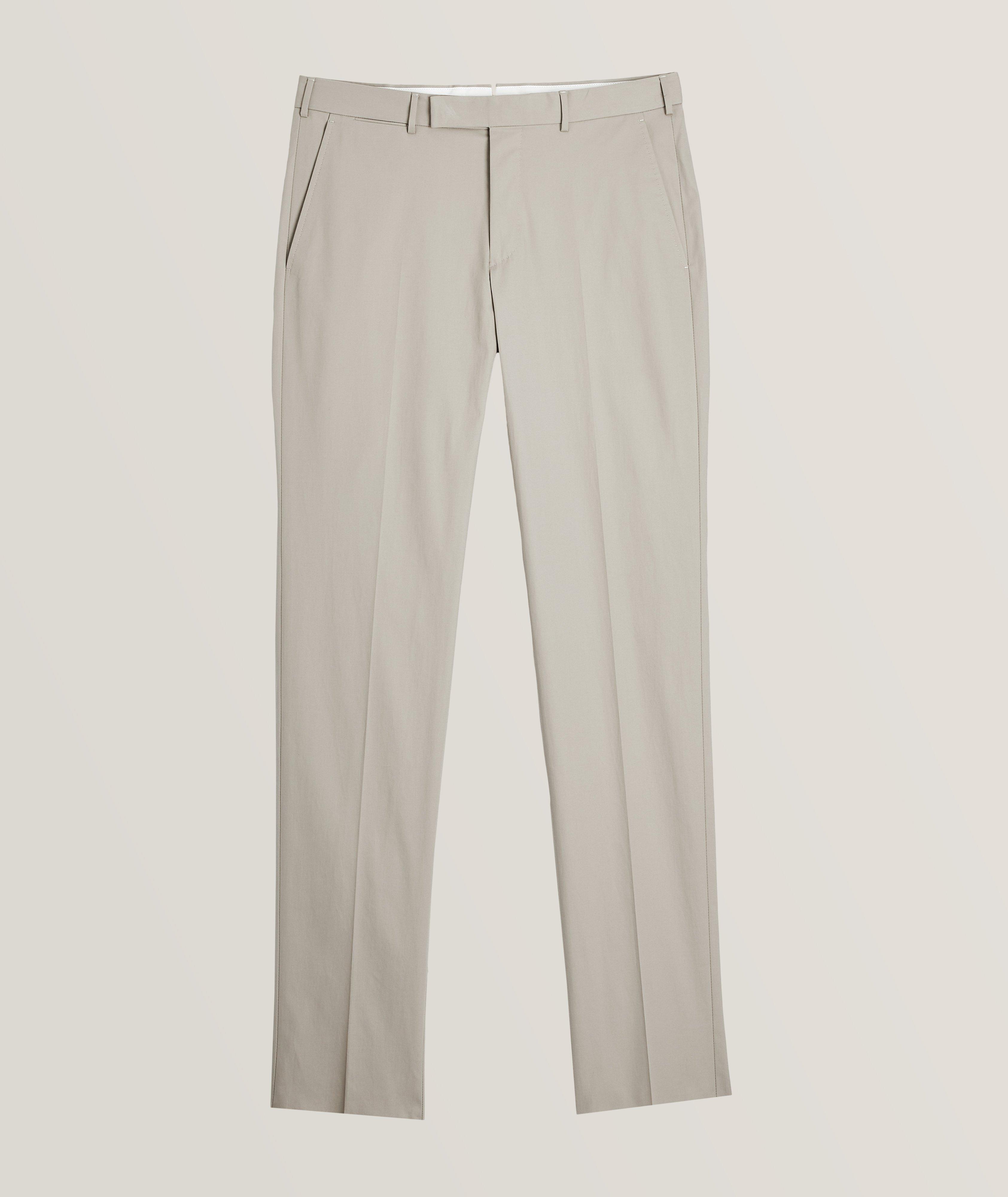 Pantalon en coton extensible image 0