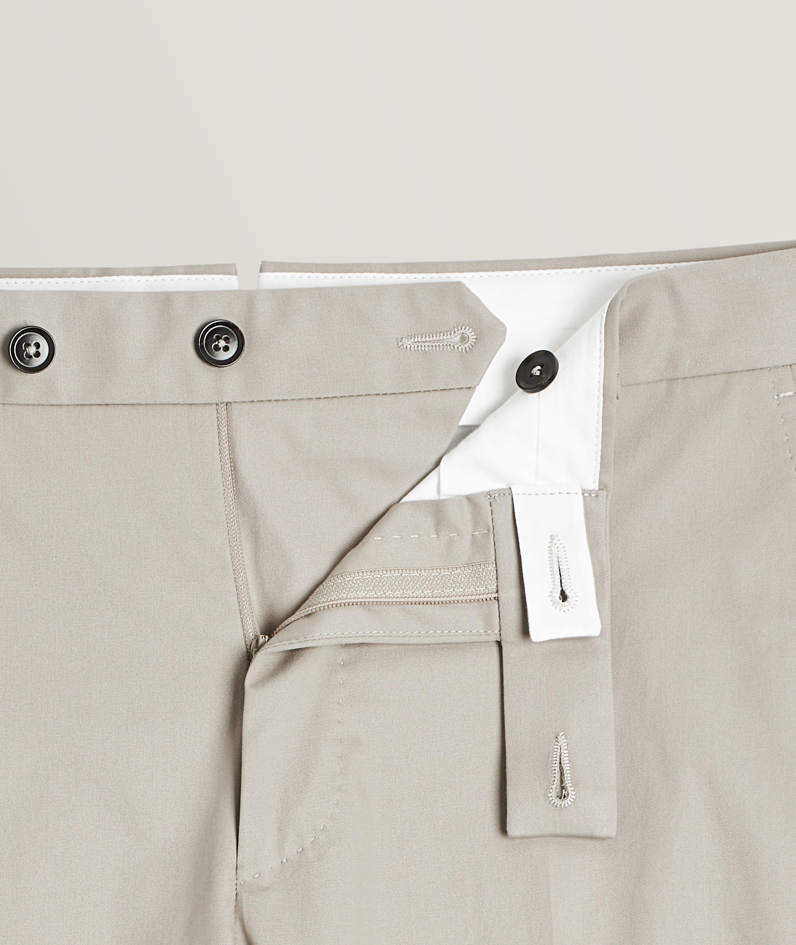 Pantalon en coton extensible image 1