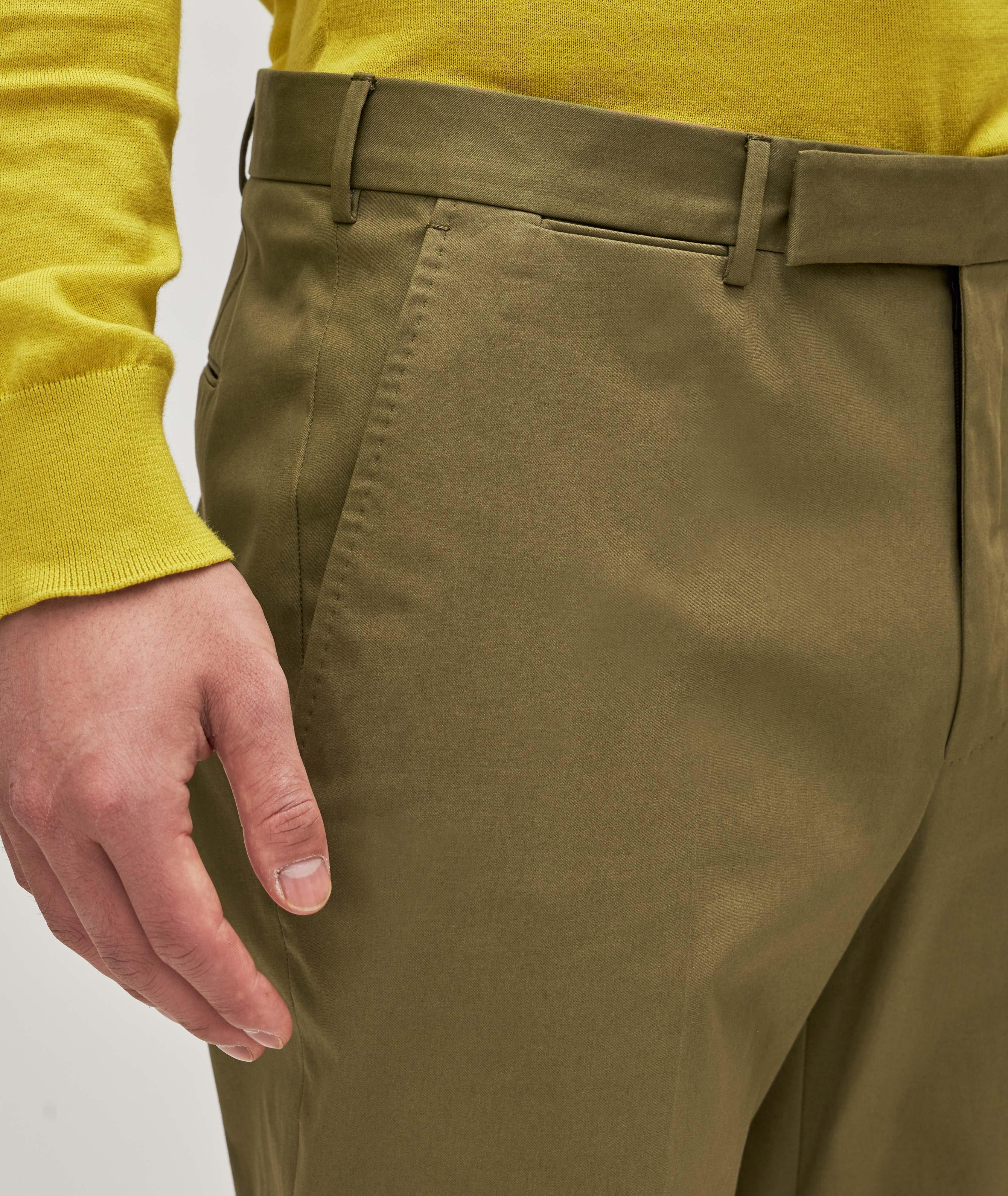 Pantalon en coton extensible image 4