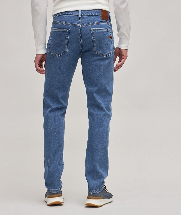 City Stretch-Cotton Five-Pocket Jeans image 3