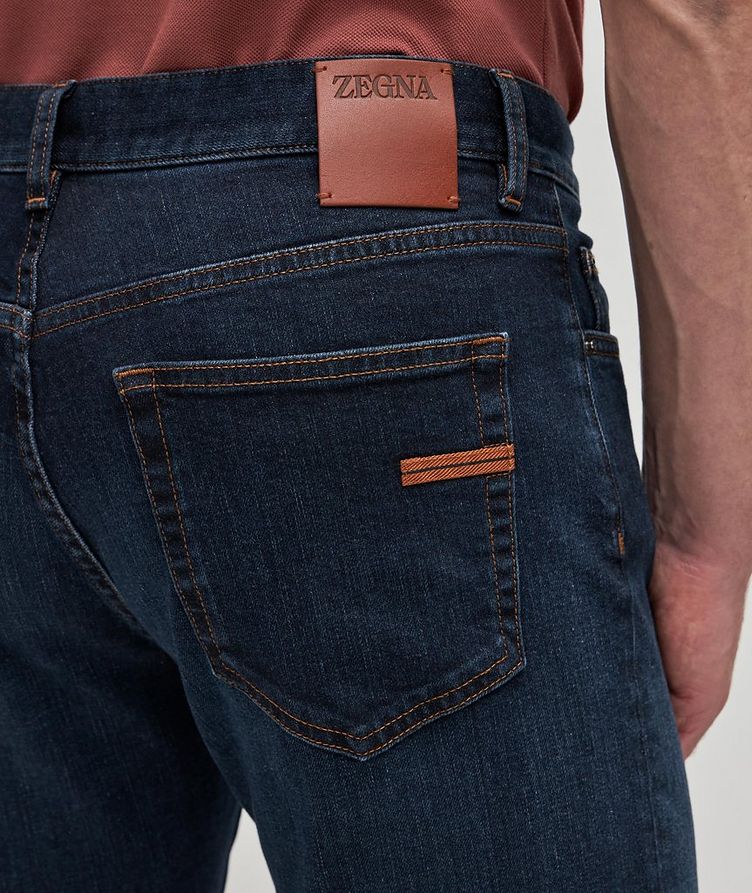 City Stretch-Cotton Five-Pocket Jeans image 4
