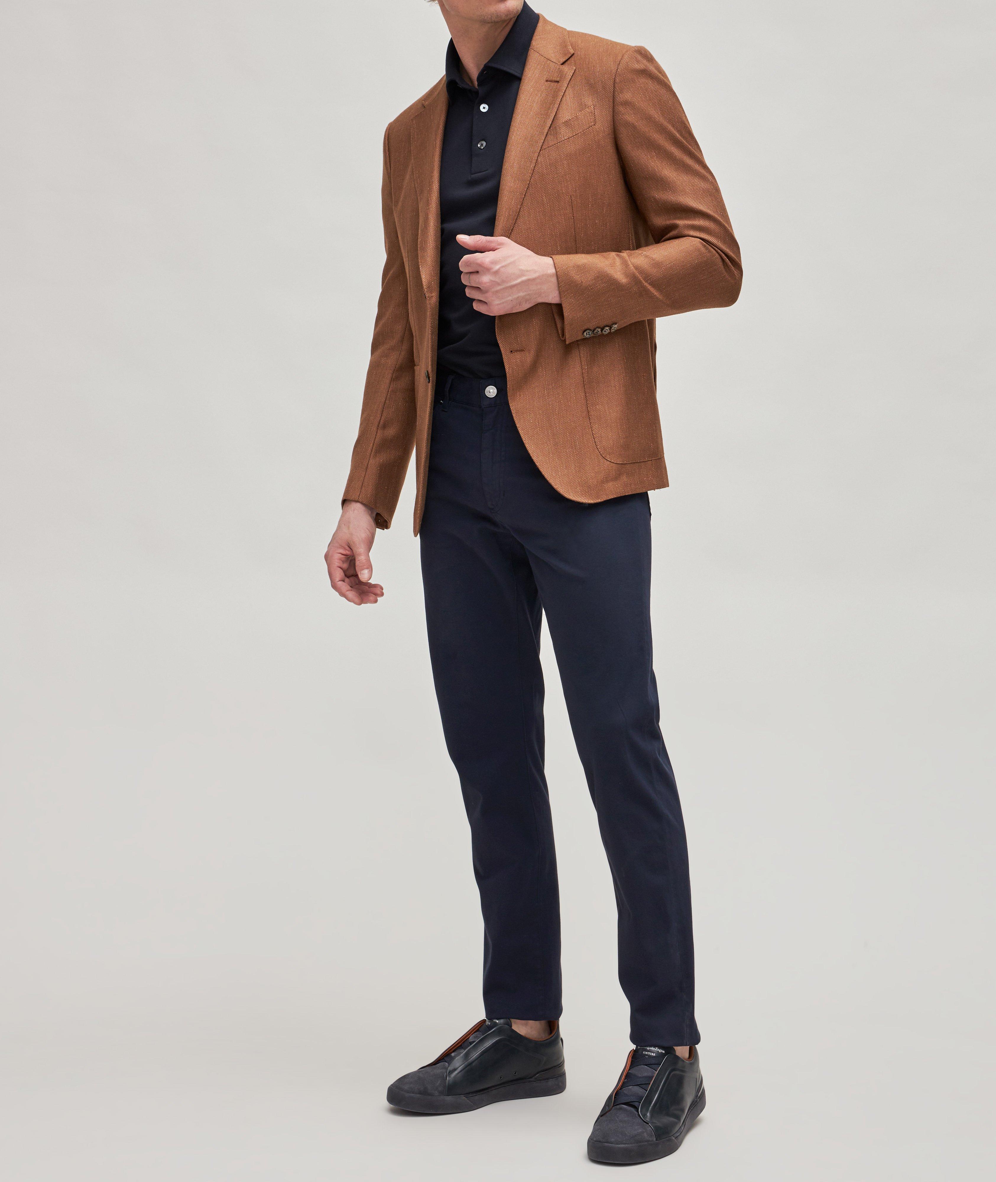 City Stretch-Cotton Five-Pocket Jeans image 1
