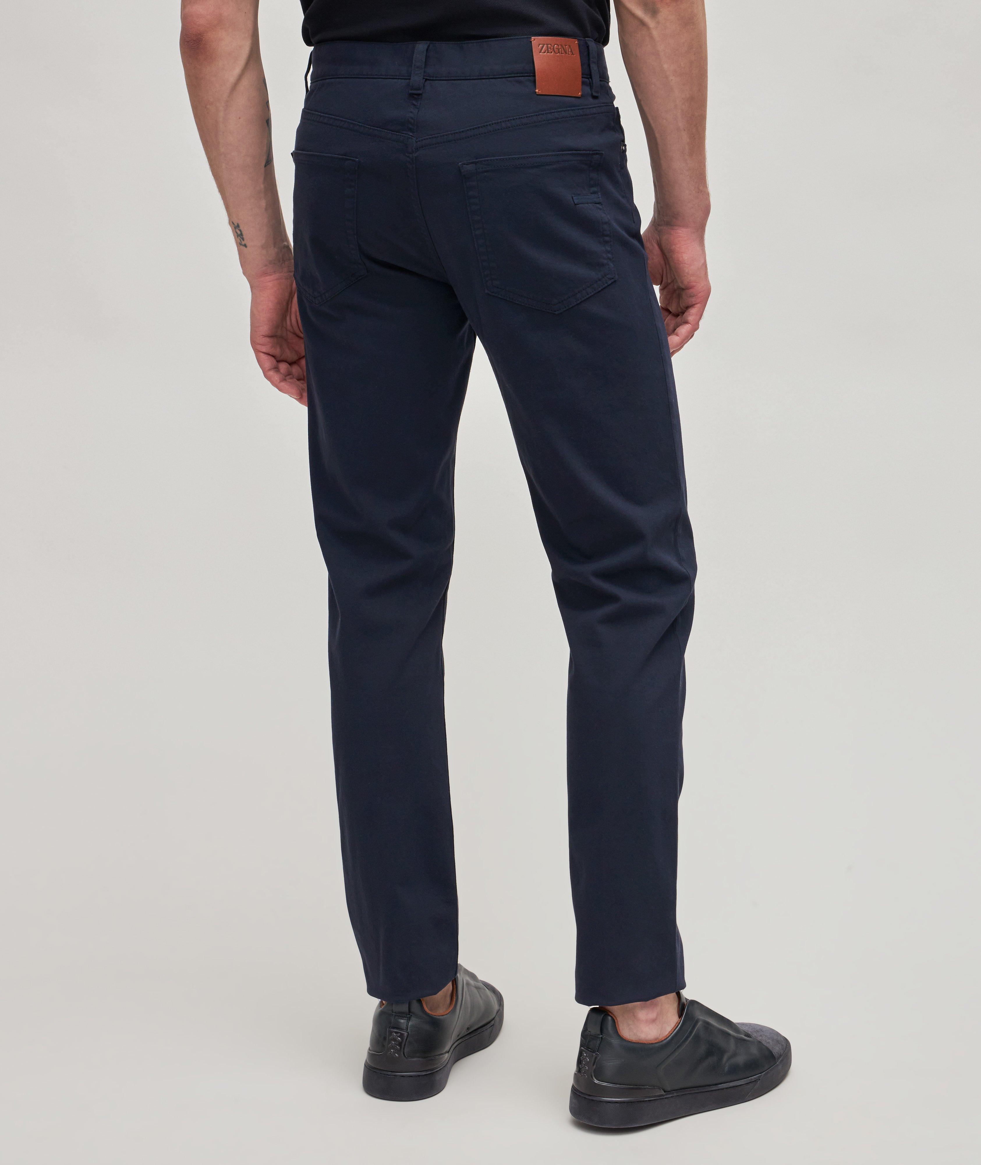 City Stretch-Cotton Five-Pocket Jeans image 3