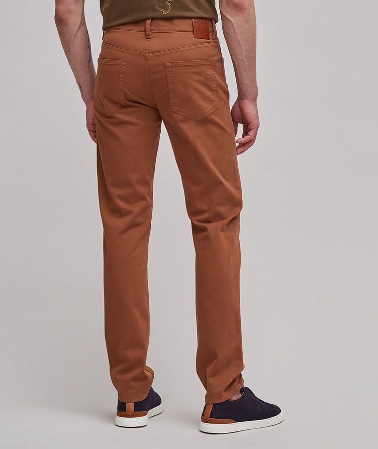 Slim Fit City Garment Dyed Stretch-Cotton Jeans image 3