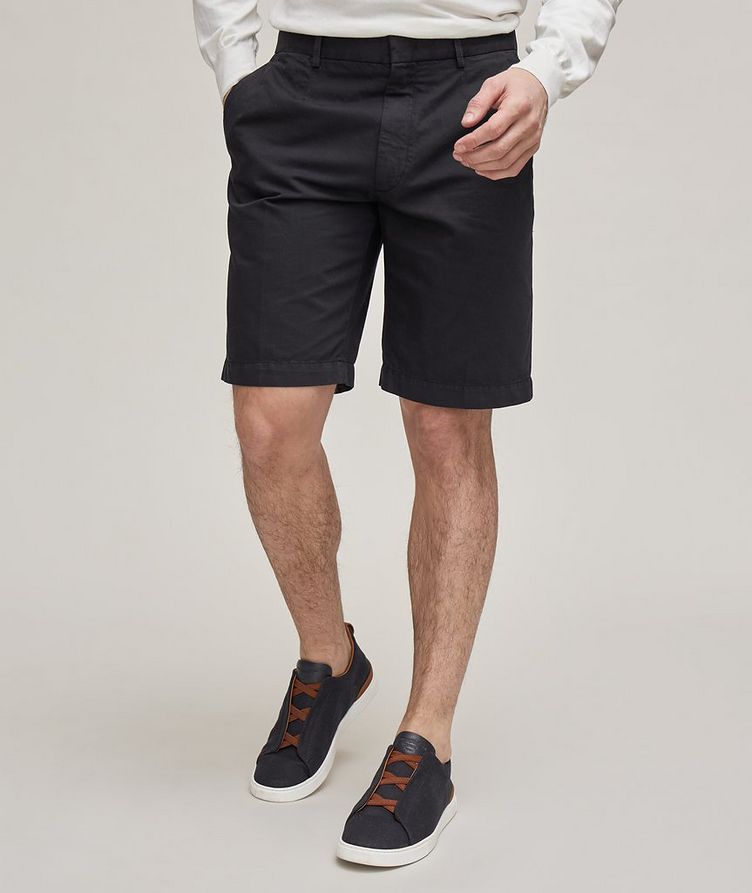Chino Cotton-Linen Shorts image 1