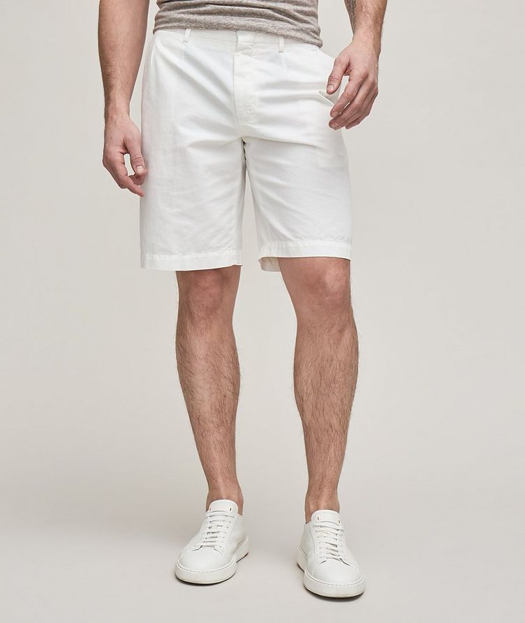 Chino Cotton-Linen Shorts image 1