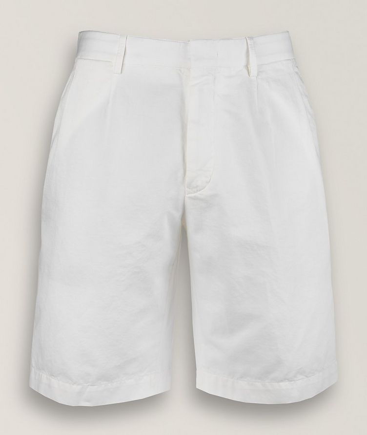 Chino Cotton-Linen Shorts image 0