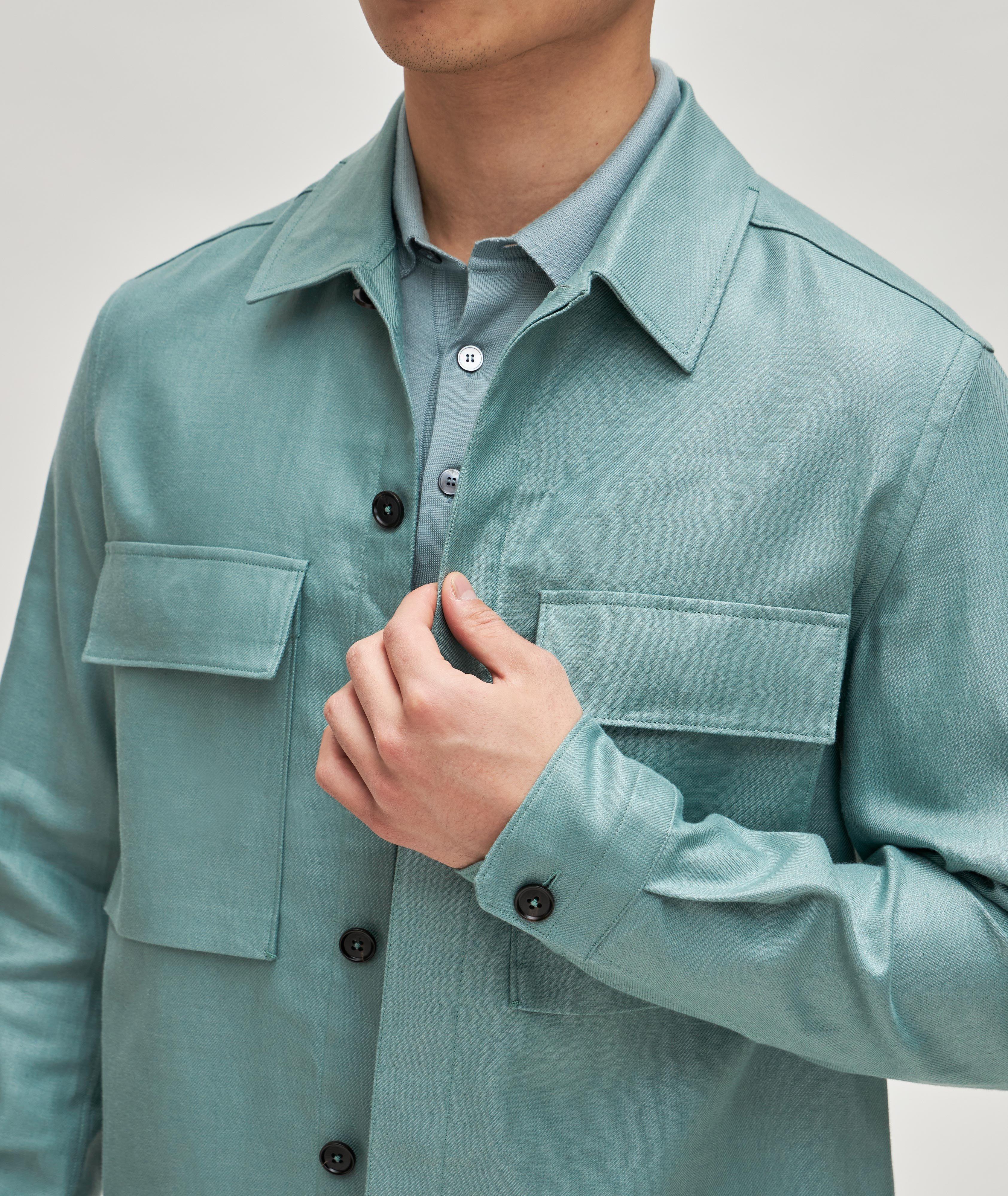 Cos twill hotsell shirt jacket