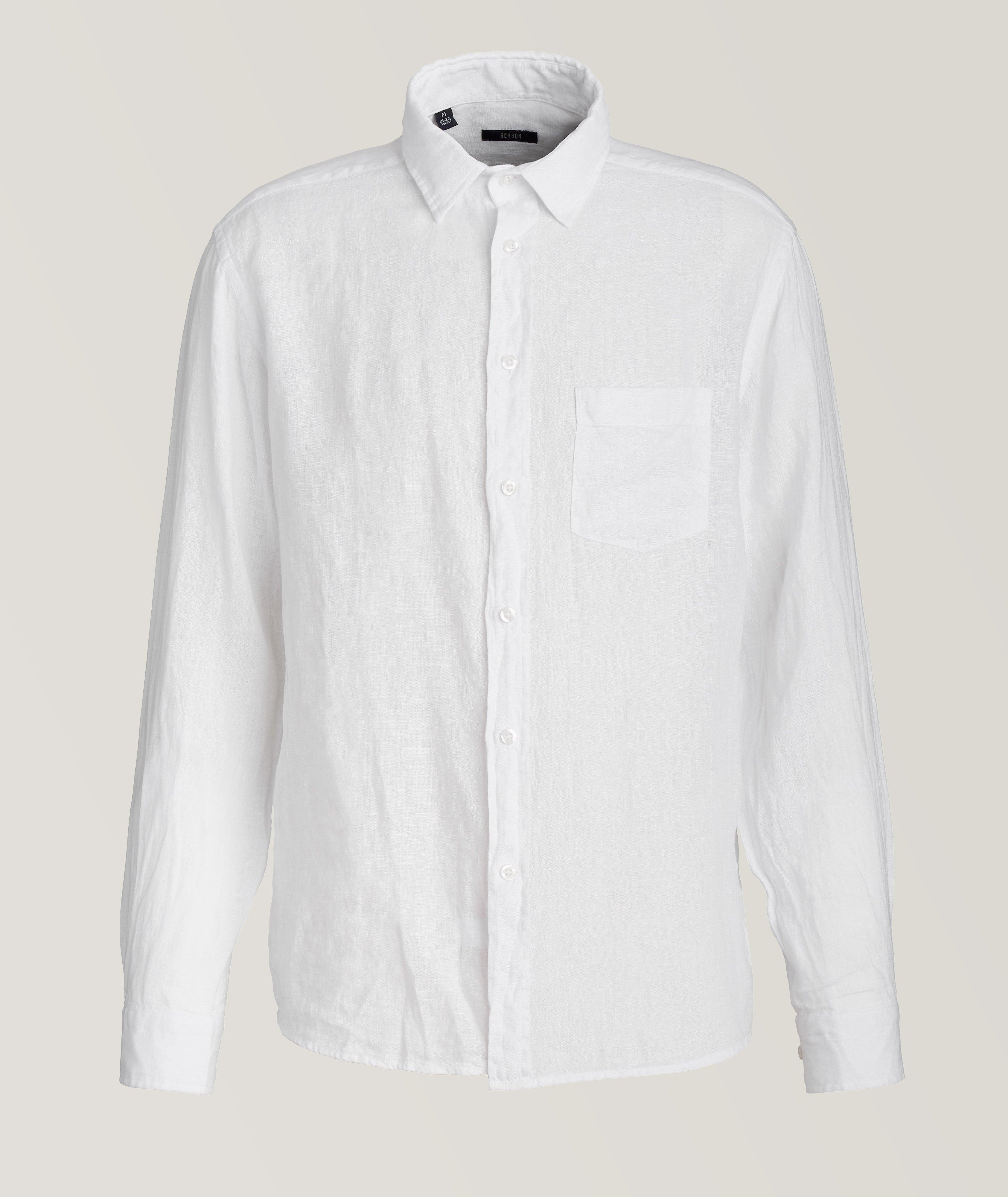 Benson Miami Long-Sleeve Linen Shirt