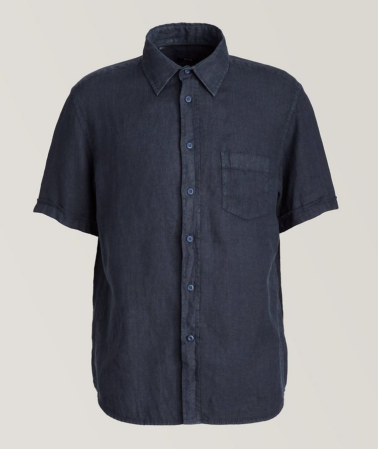 Miami Short-Sleeve Linen Shirt image 0