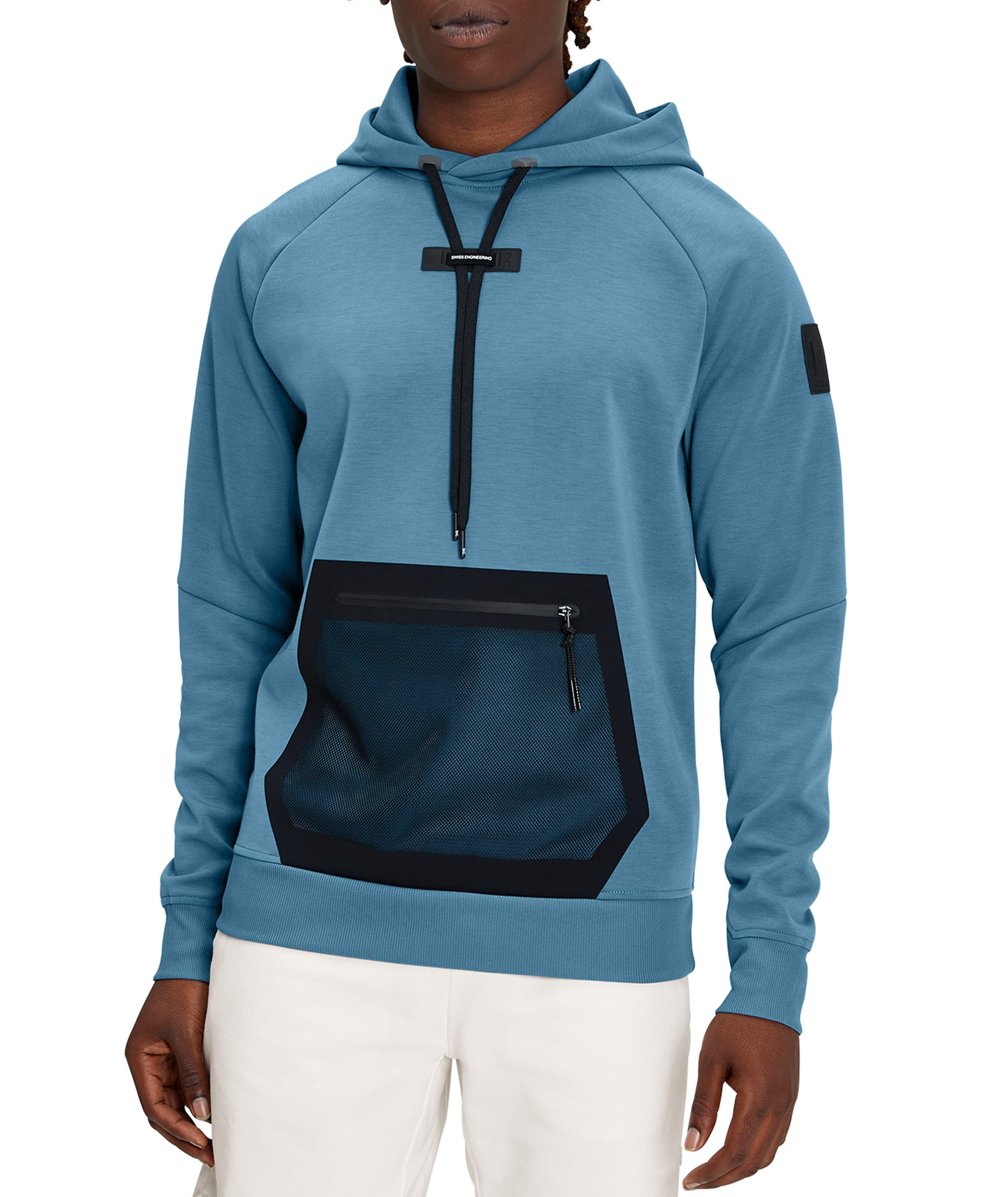 Recycled Material Performance Technical Hooded Sweater image 1