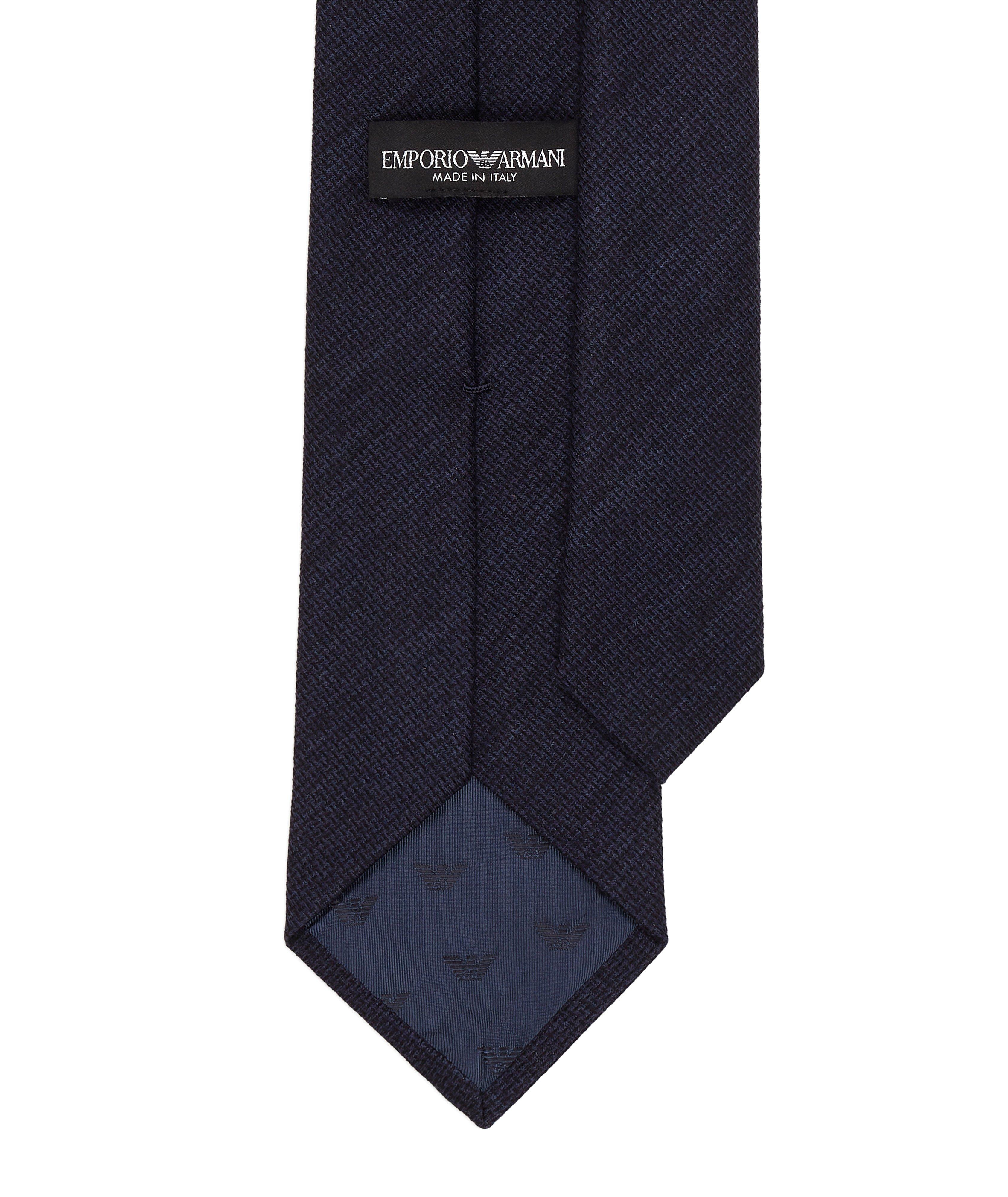 Wool Blend Jacquard Tie image 1