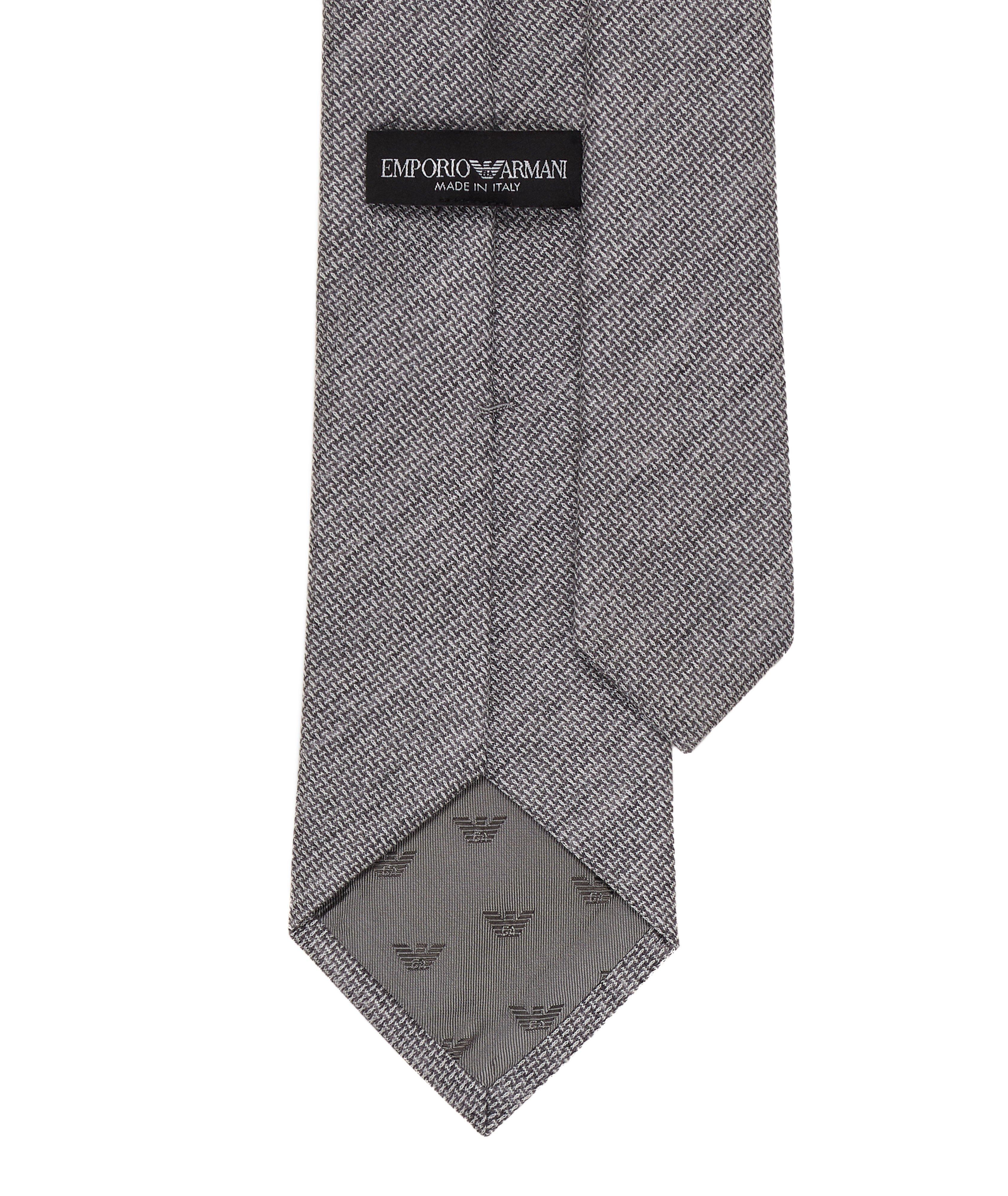 Wool Blend Jacquard Tie image 1